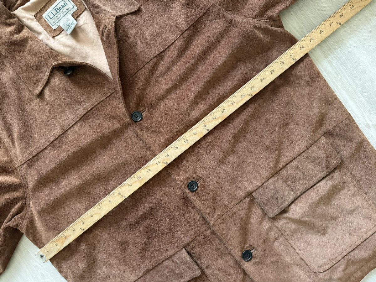 Vintage Vintage LL Bean Suede Leather Jacket Sz 2XL TALL Barn Chore Size US XXL / EU 58 / 5 - 9 Thumbnail