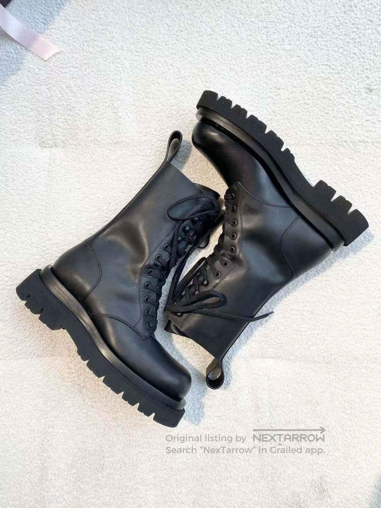 Bottega Veneta Bottega Veneta Lace-up leather booties| Size US 6.5 / IT 36.5 - 3 Thumbnail