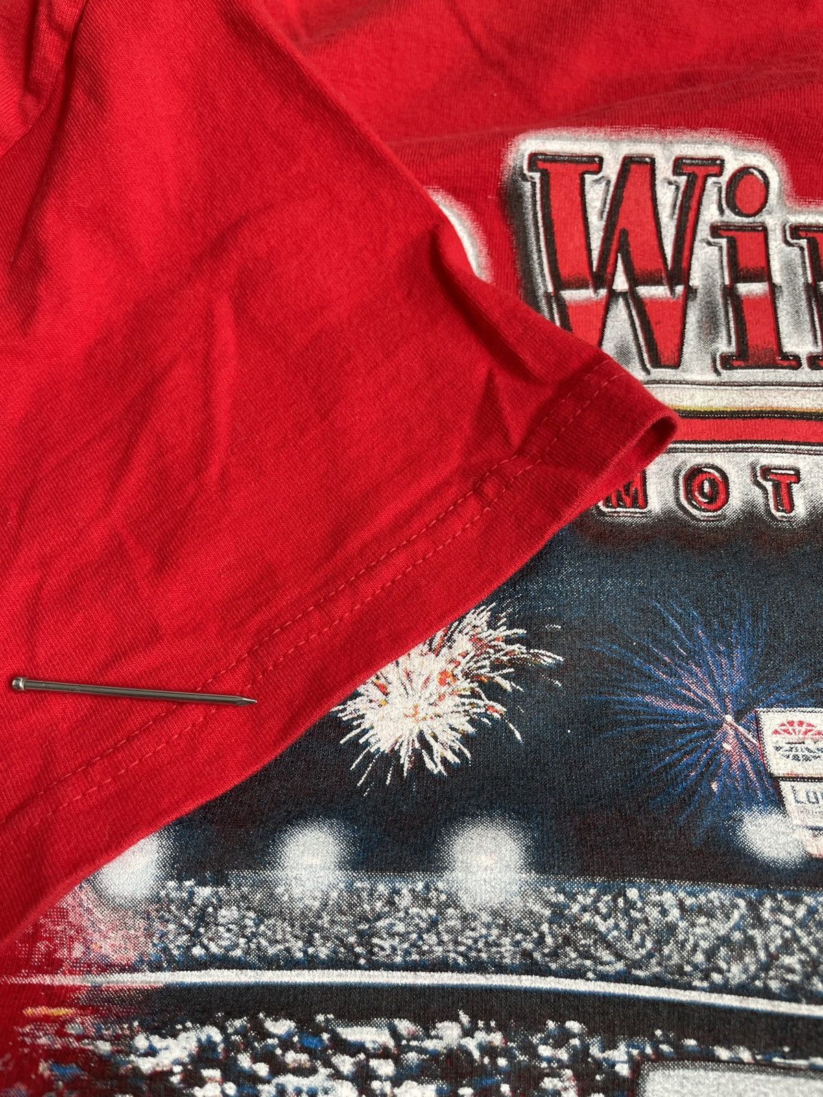 Delta × NASCAR × Vintage Y2K AOP NASCAR “Winston Cup” Graphic Shirt (Sz. L) Size US L / EU 52-54 / 3 - 5 Thumbnail