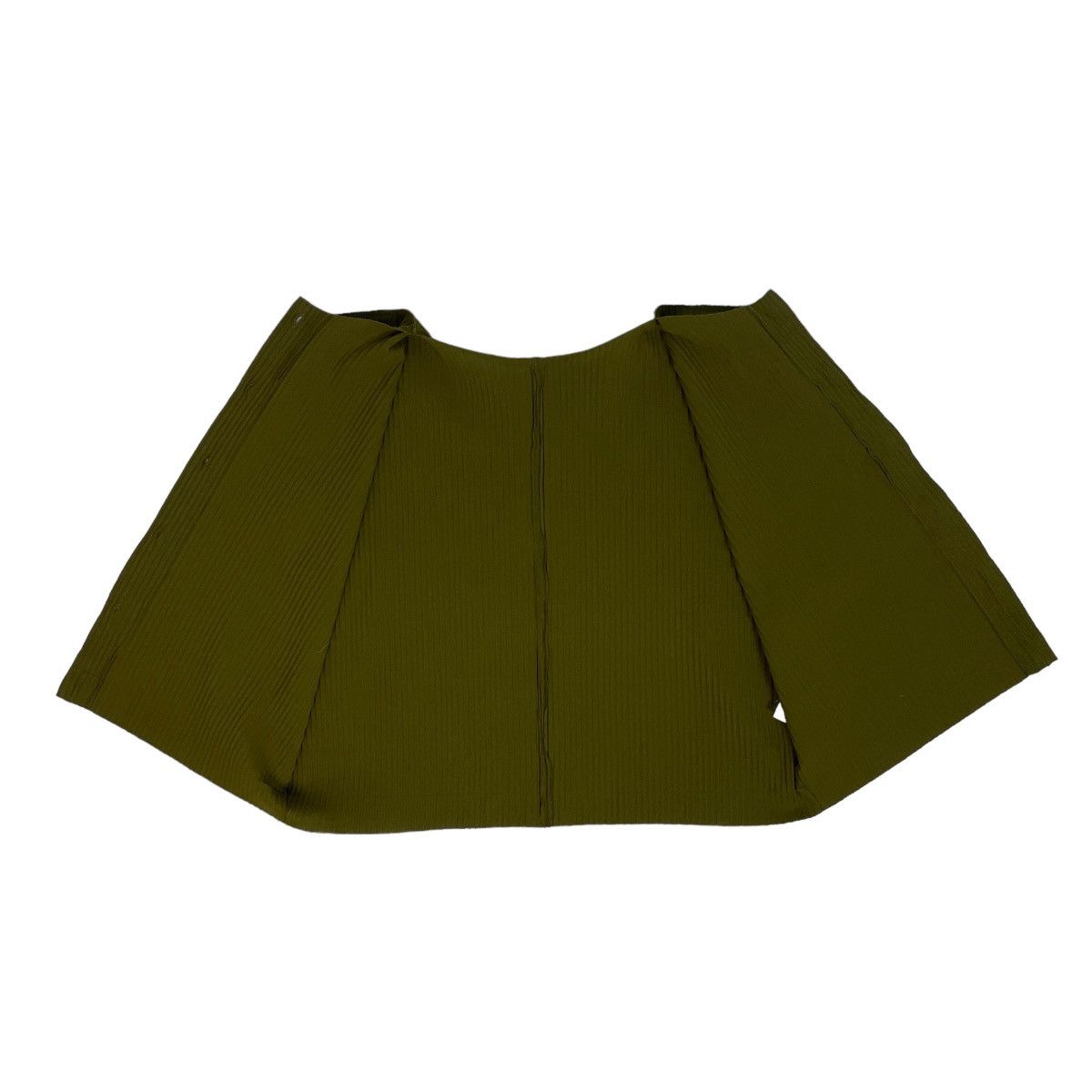 Issey Miyake IS Issey Miyake Me Batwing Pleated Crop Top Size ONE SIZE - 10 Thumbnail