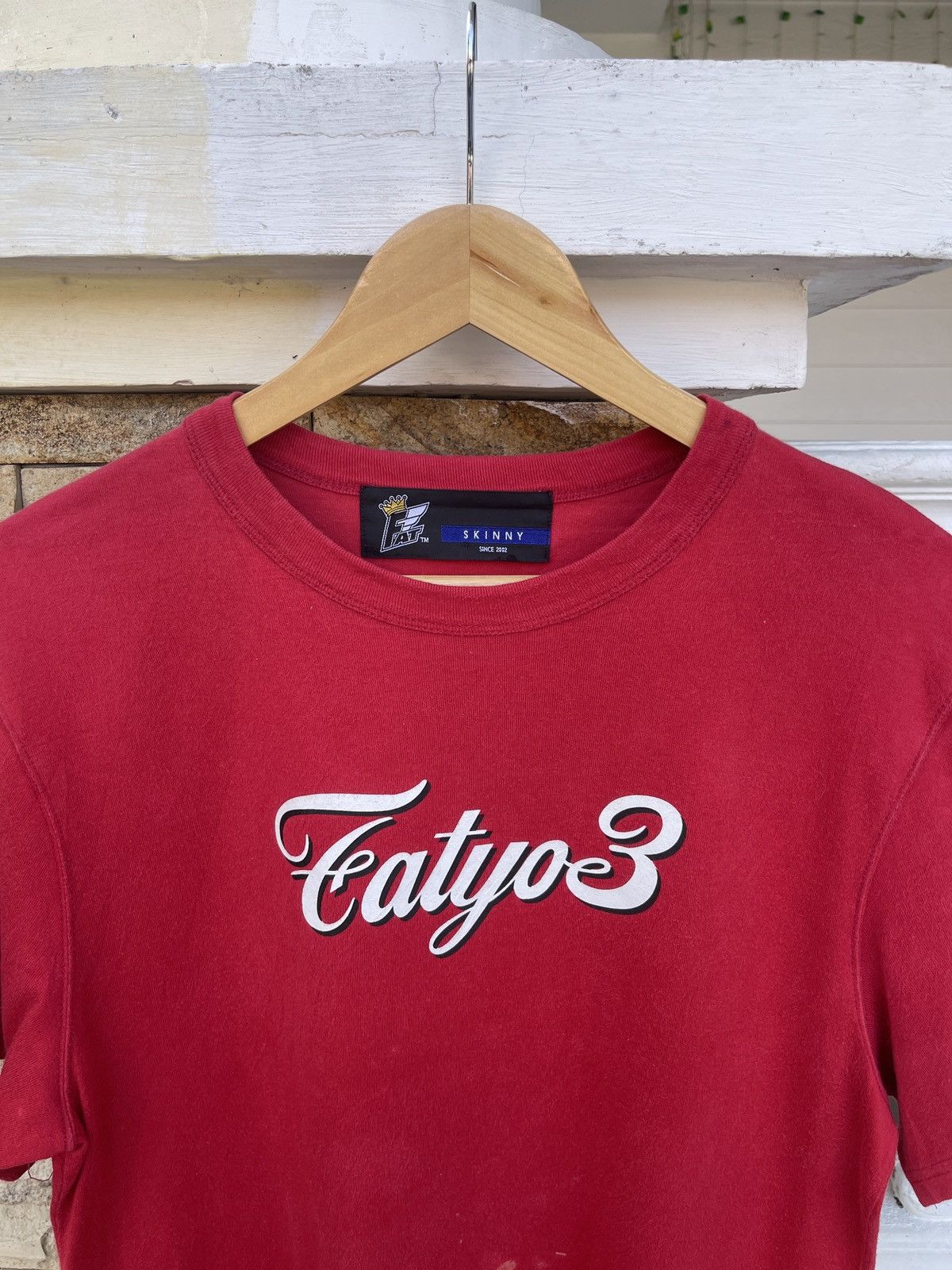 Fat Tokyo Rare🔥Vintage 02’ y2k Fatyo3 Spellout Logo T-Shirt Size US L / EU 52-54 / 3 - 2 Thumbnail