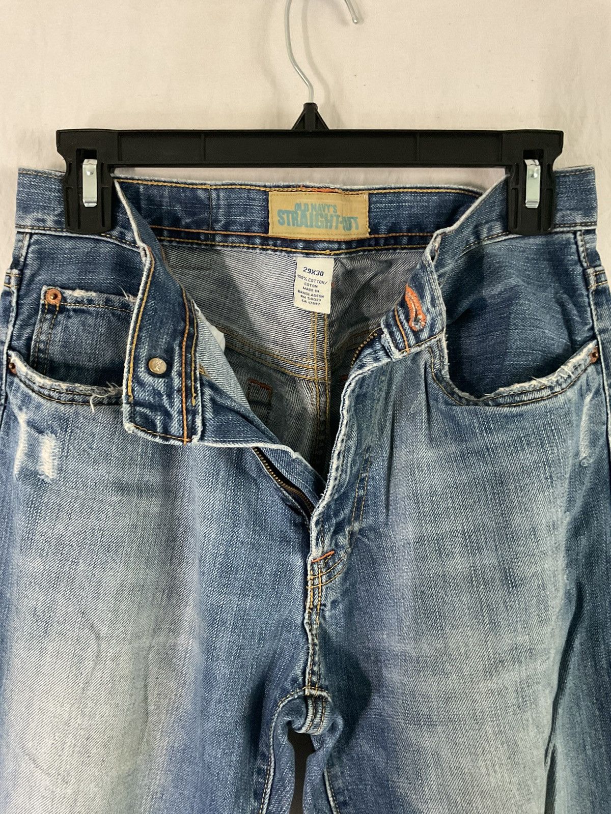 Old Navy Old Navy Straight Cut Jeans Size US 29 - 2 Thumbnail