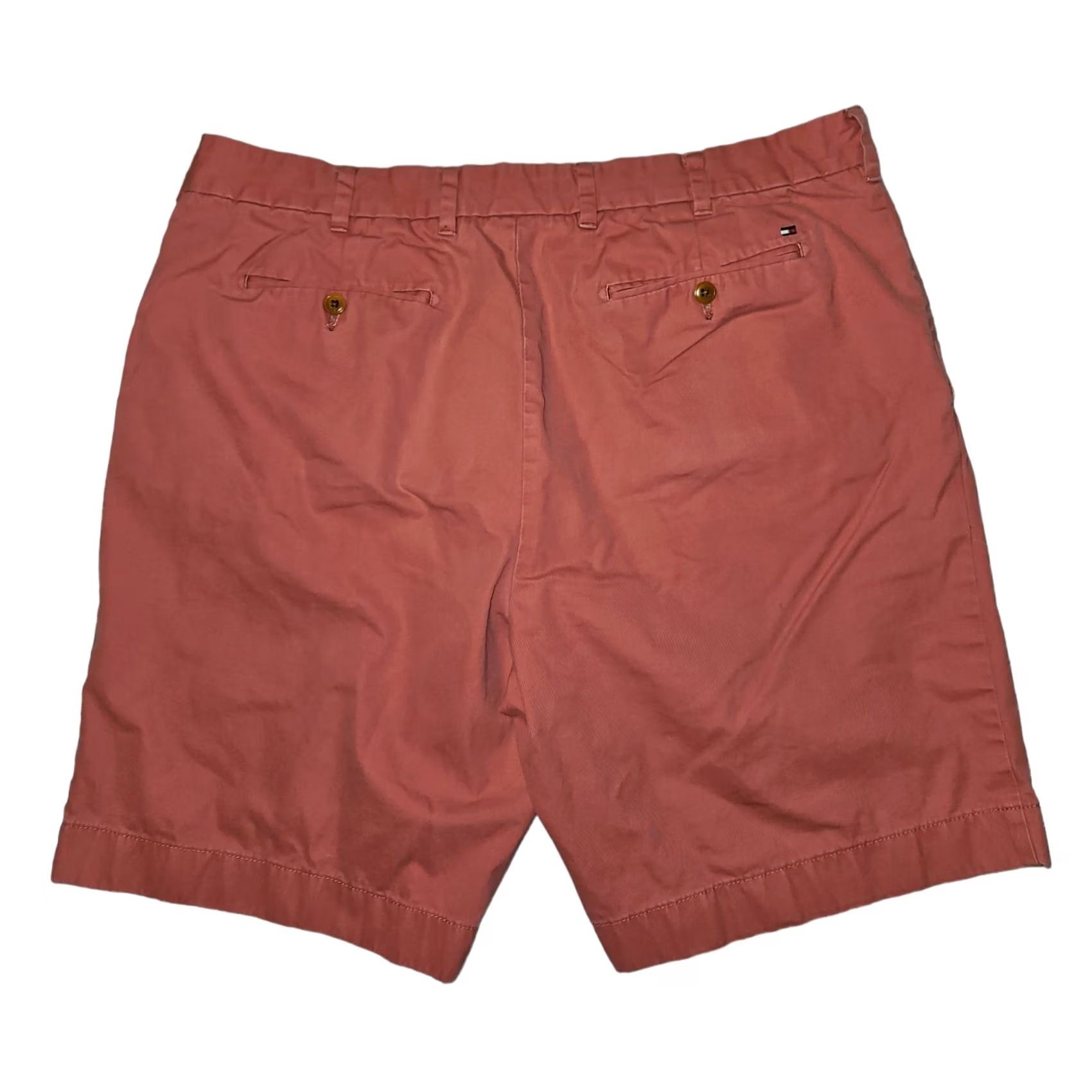 Tommy Hilfiger Tommy Hilfiger Chino Shorts Mens 38 Mauve Classic Fit Casual Preppy Golf Travel Size US 38 / EU 54 - 6 Thumbnail