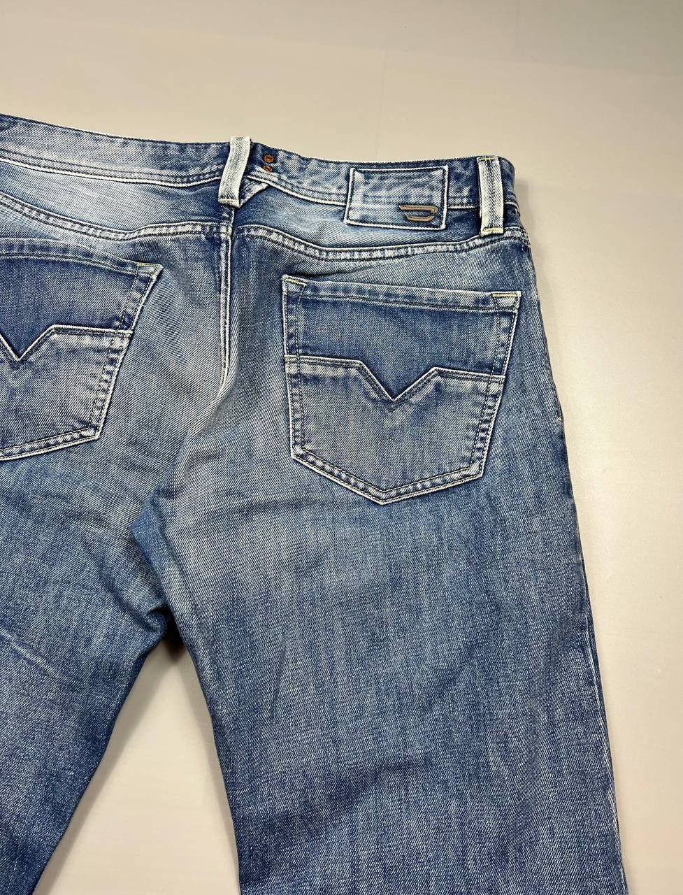 Diesel Vintage Diesel Jeans Distressed Faded Flared Wide Baggy Y2K Size US 34 / EU 50 - 12 Thumbnail