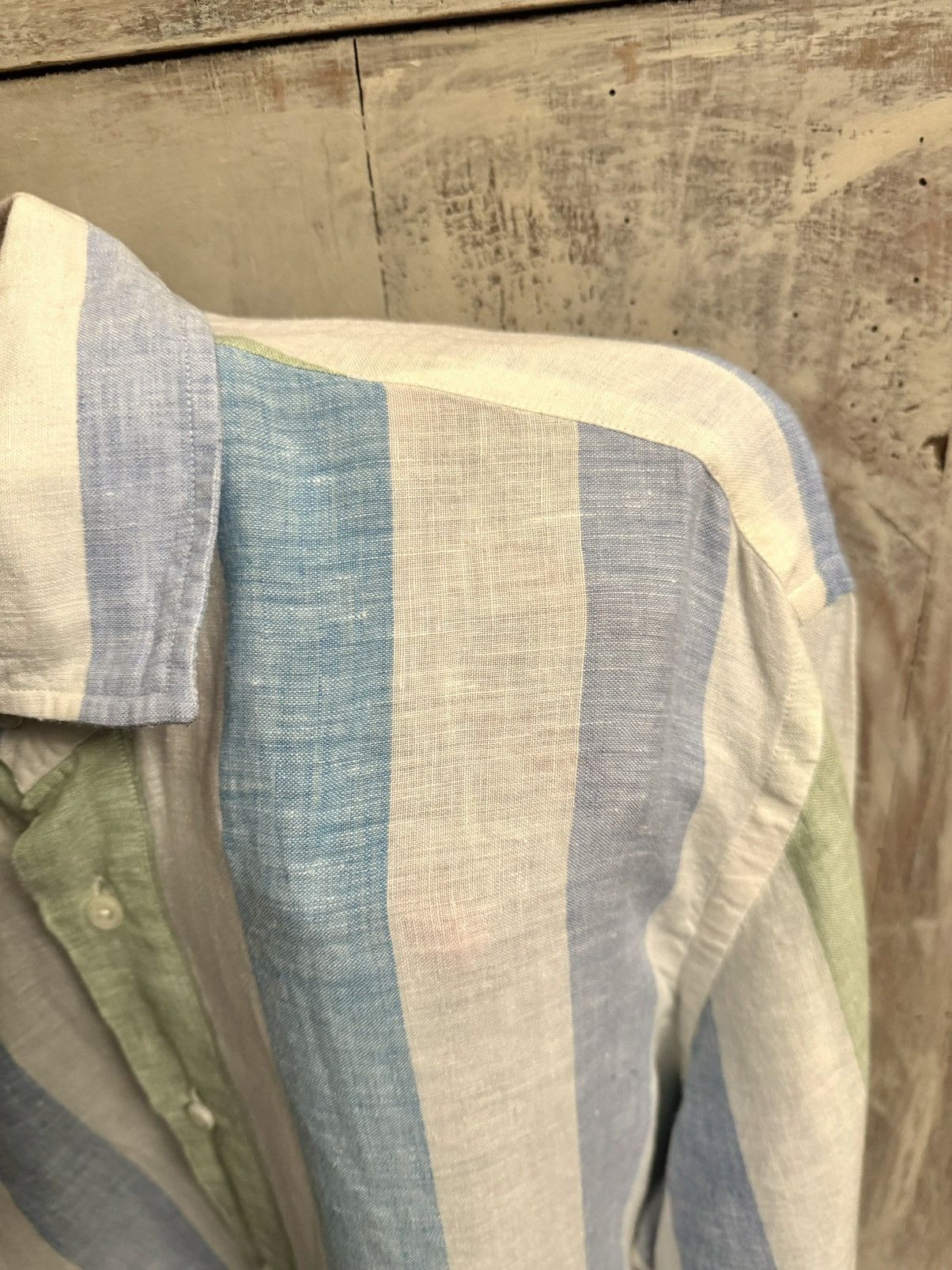 Loewe loewe vintage printed linen shirt 41 Size US M / EU 48-50 / 2 - 8 Thumbnail