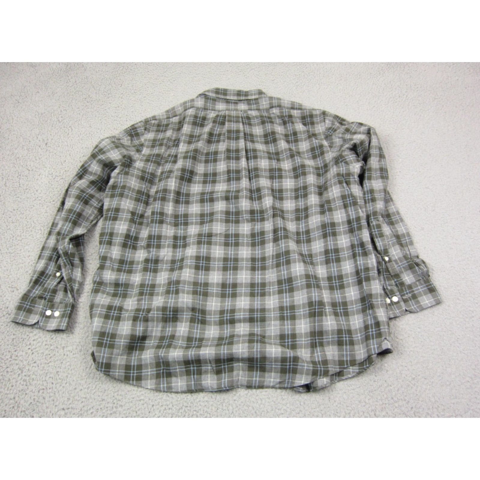 Brooks Brothers Brooks Brothers Shirt 2XL Green Plaid Button-Down Mens Clothing Regular Cotton Shirt Adult Mens Size US XXL / EU 58 / 5 - 7 Thumbnail