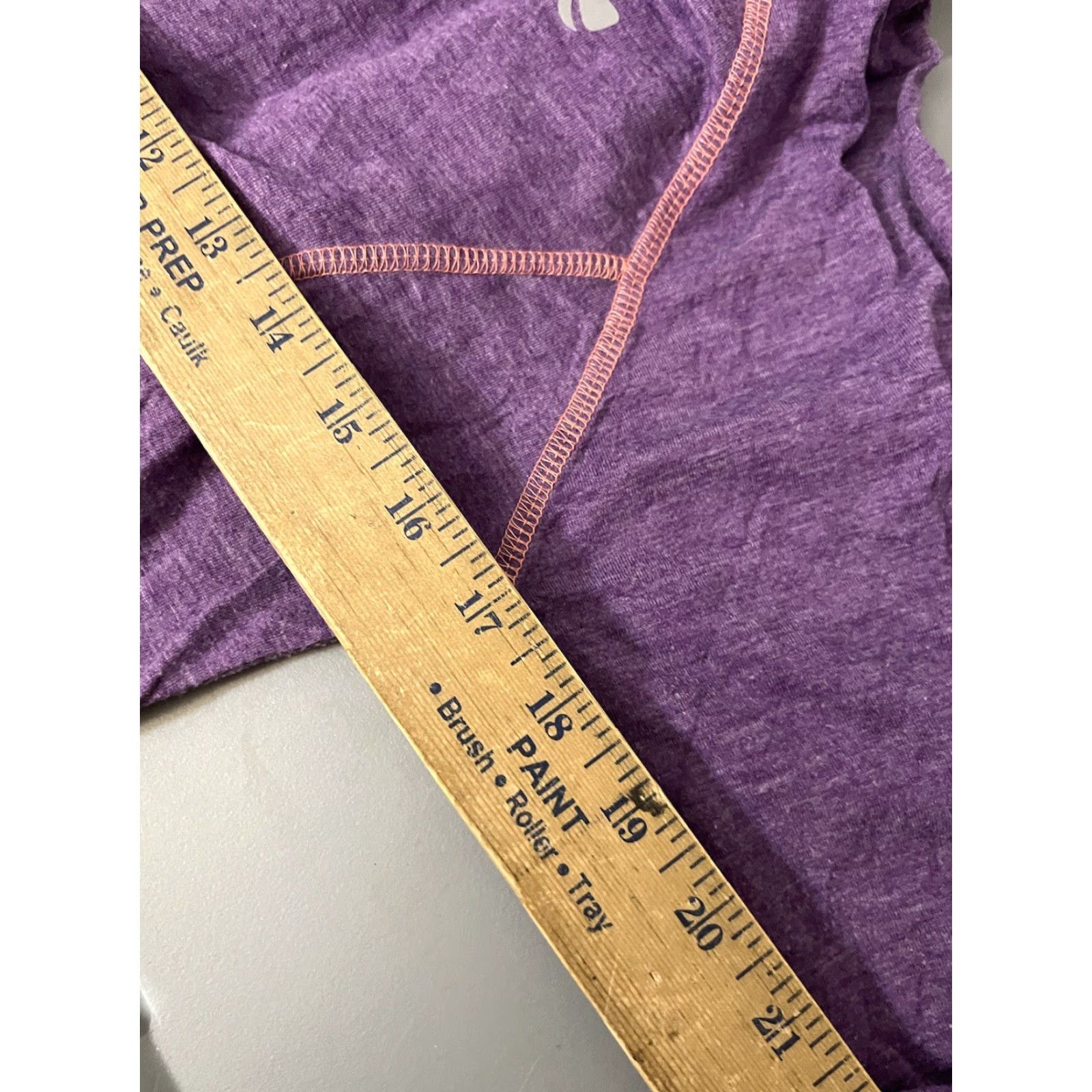 Vintage Marika Tek Womens Pullover T-Shirt Long Sleeve Size M Purple Performance Top Size M / US 6-8 / IT 42-44 - 5 Thumbnail