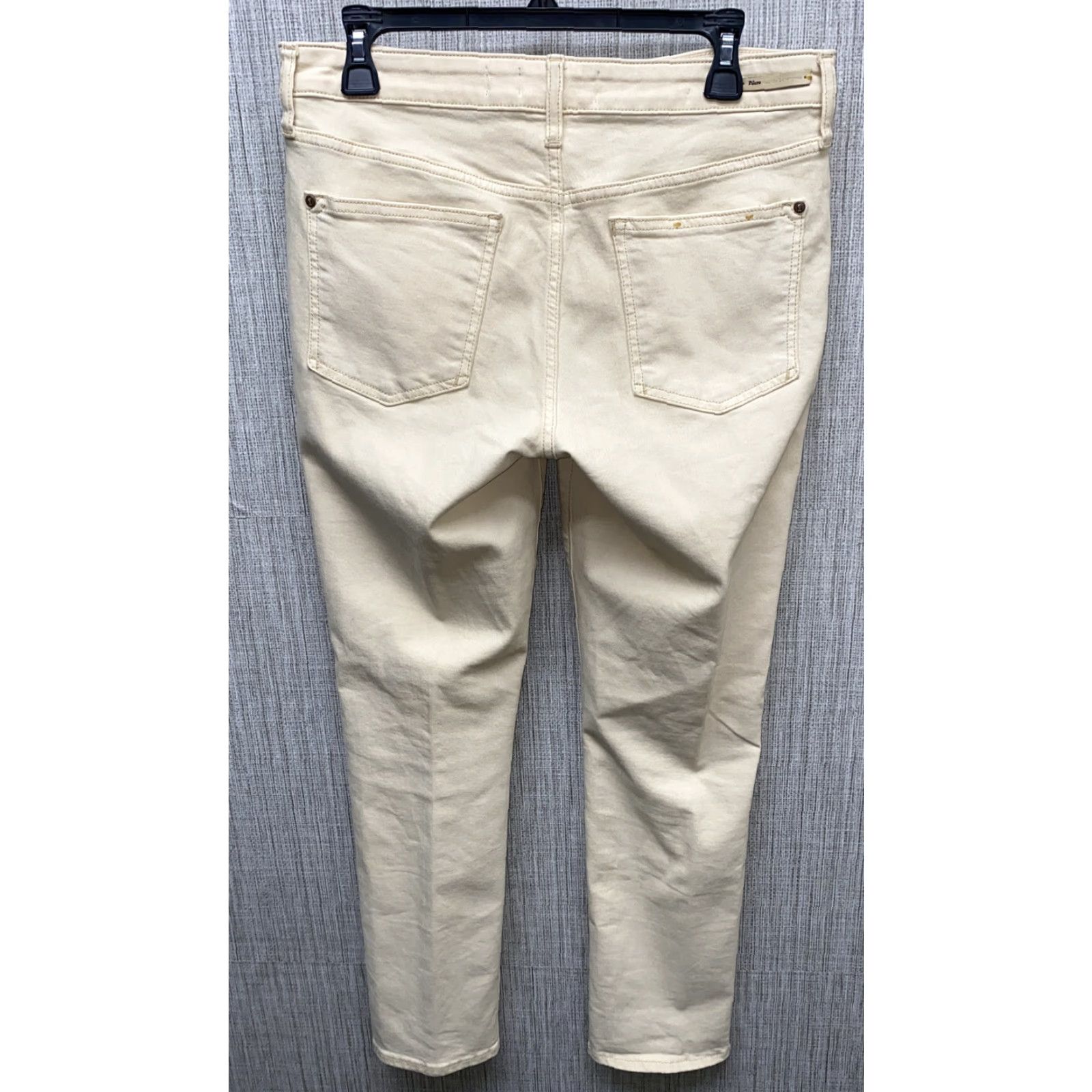 Vintage Pilcro and the Letterpress Womens Beige Zip Fly Casual Pants Size 30 X 29 Pants Beige Womens 30"} Size 30" / US 8 / IT 44 - 4 Thumbnail