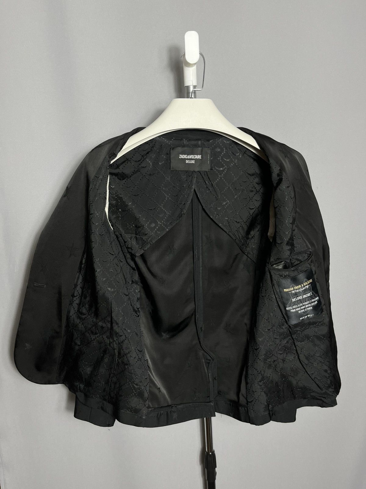 Zadig & Voltaire Zadig & Voltaire Victor Star Deluxe blazer jacket woman’s Size XS / US 0-2 / IT 36-38 - 8 Thumbnail