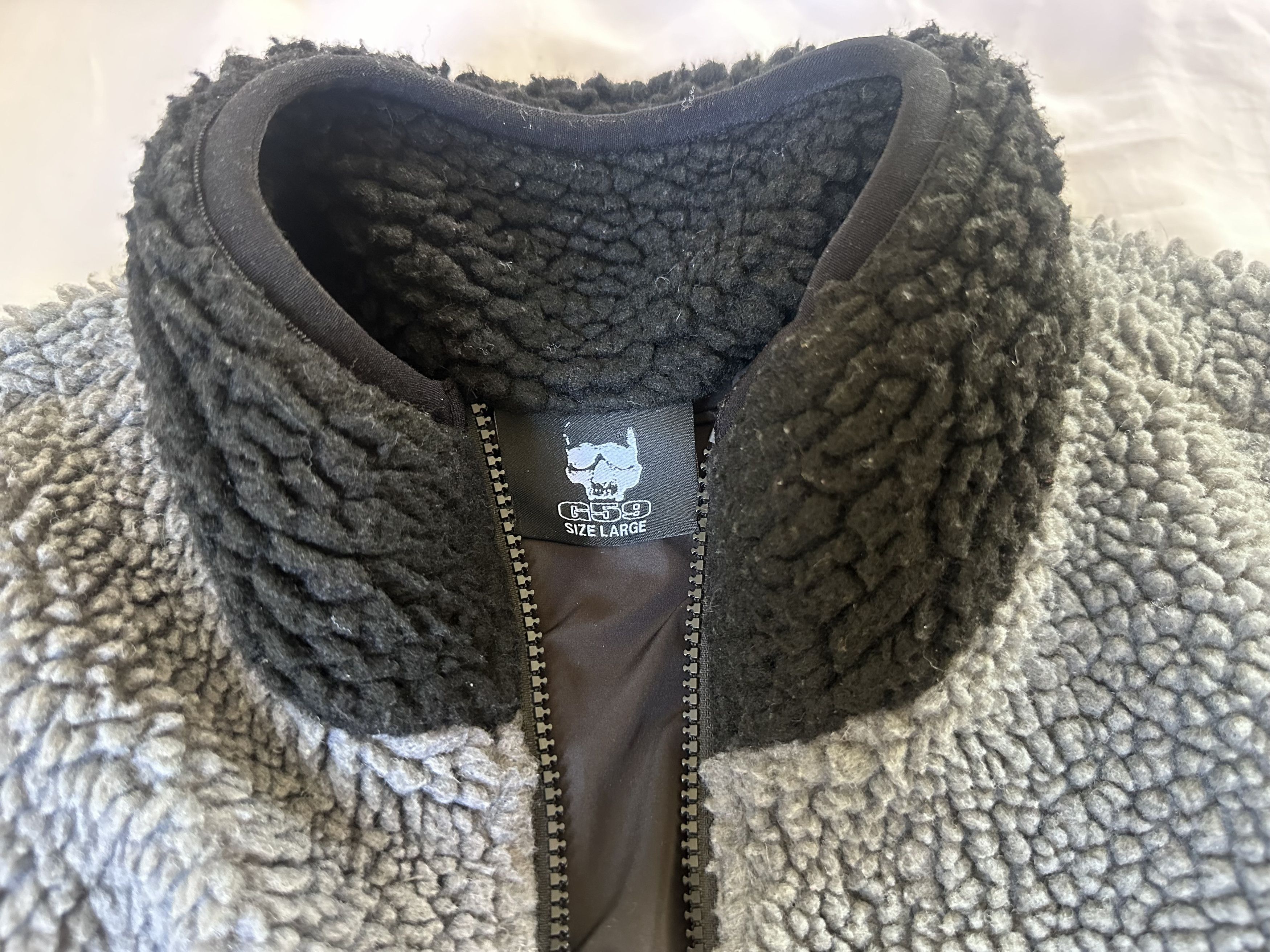 G59 Records $B SELF CHECKOUT SHERPA JACKET - SIZE LARGE Size US L / EU 52-54 / 3 - 4 Thumbnail