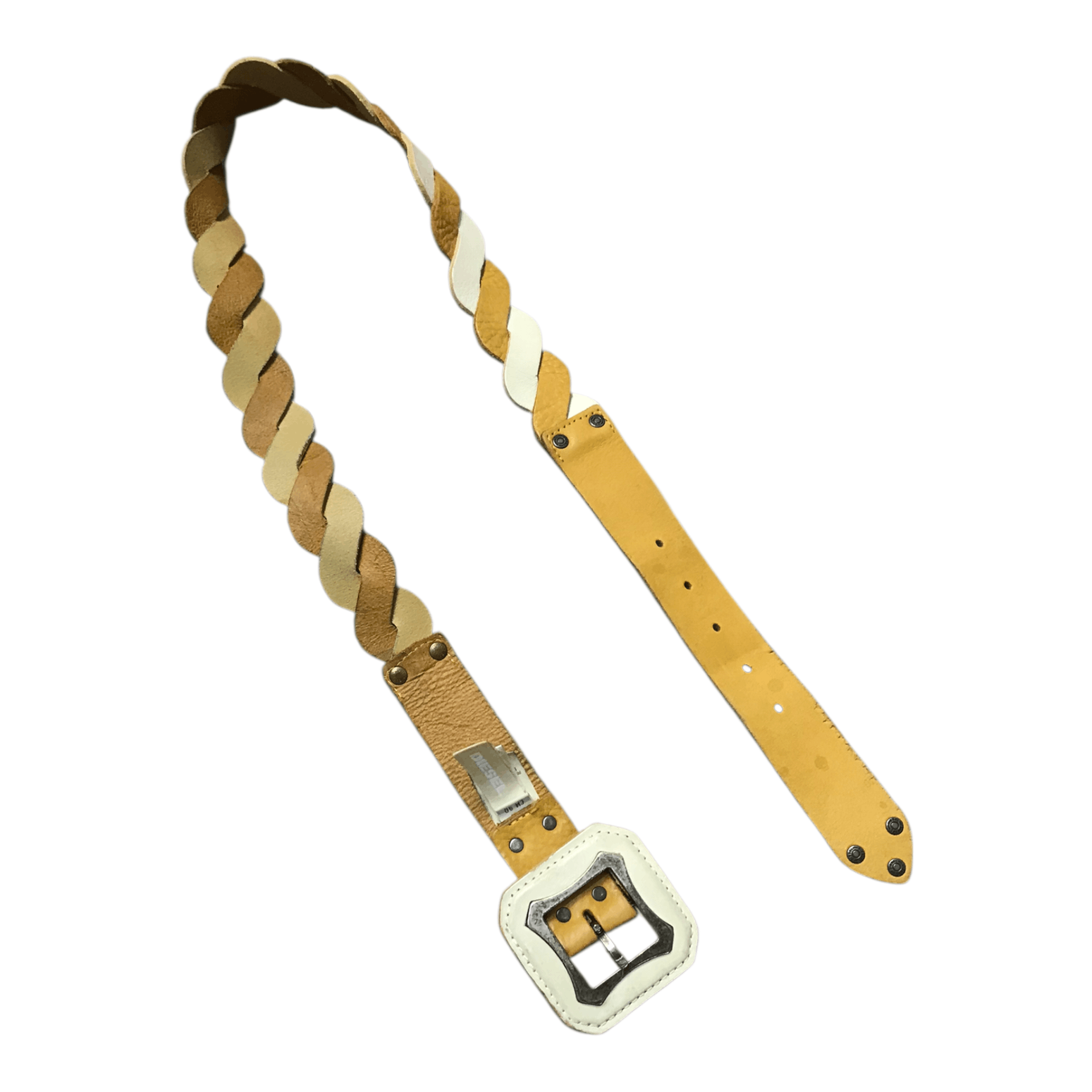 Diesel Diesel Brown Leather Italy Belt Size ONE SIZE - 2 Thumbnail