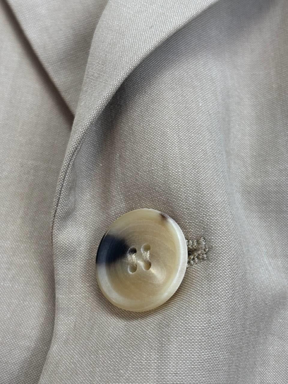 Hugo Boss Hugo Boss Rossellini Virgin Wool Blazer Beige Size 50 Size 40S - 9 Thumbnail