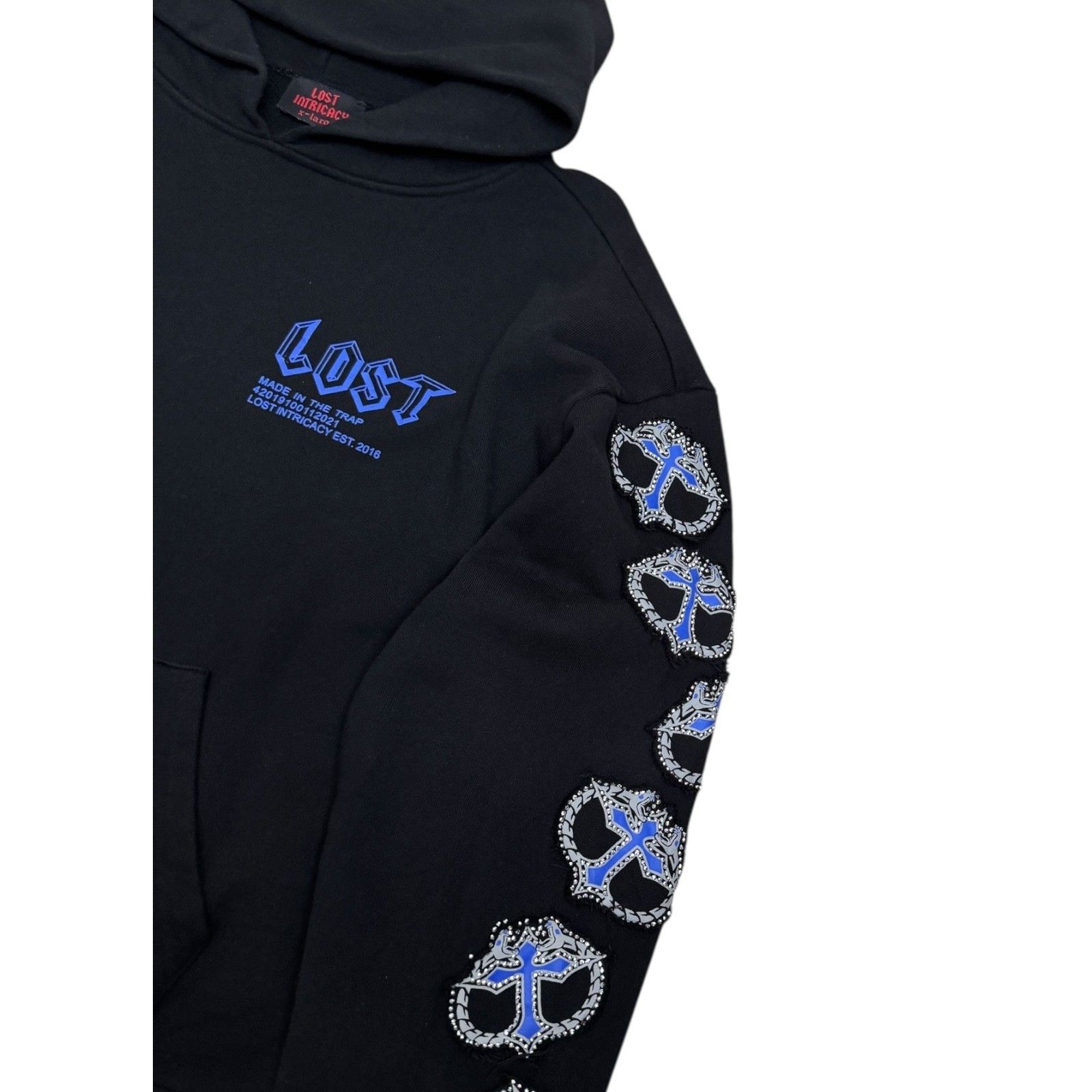 LOST INTRICACY LOST INTRICACY Luxury Streetwear Rap Hoodie Sweatshirt XL Size US XL / EU 56 / 4 - 6 Thumbnail