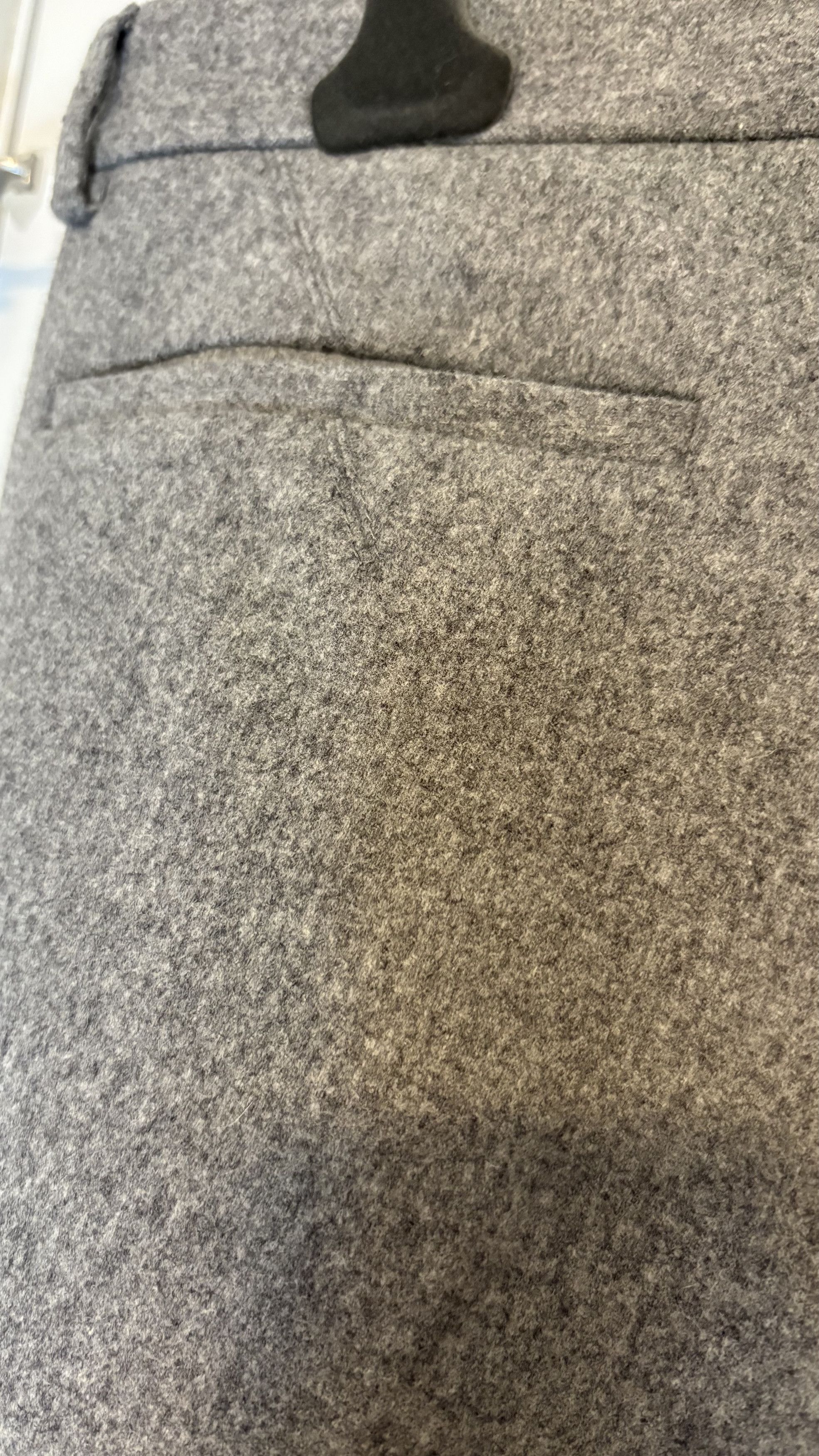 Gucci Gucci Gray Wool Cuffed Pants Size US 34 / EU 50 - 3 Thumbnail