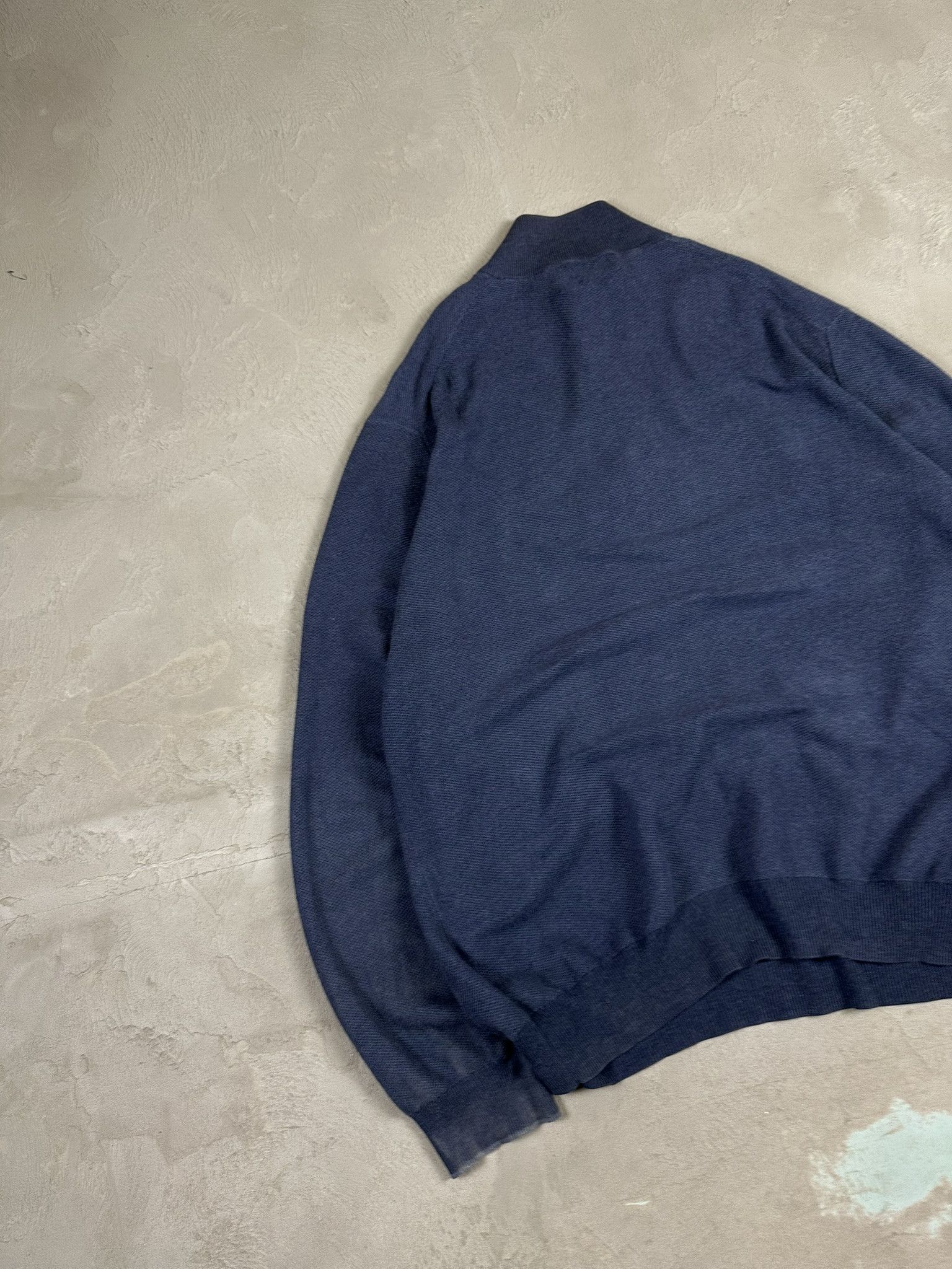 Designer × Polo Ralph Lauren Polo Ralph Lauren Logo Boxy Quaterzip Sweatshirt Size US XXL / EU 58 / 5 - 11 Thumbnail