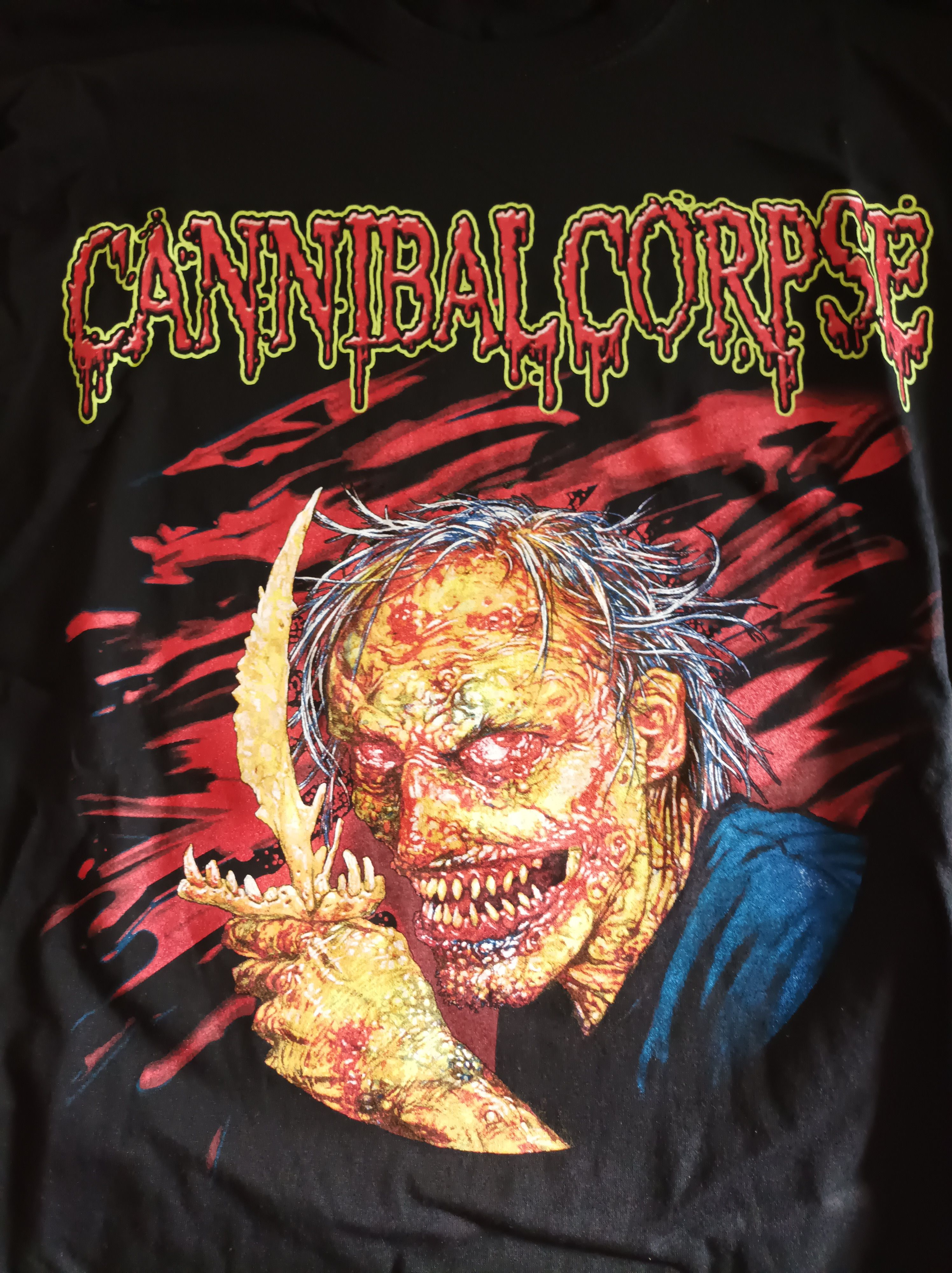 Band Tees Cannibal Corpse.death walking 2007 tour. Size US L / EU 52-54 / 3 - 7 Thumbnail