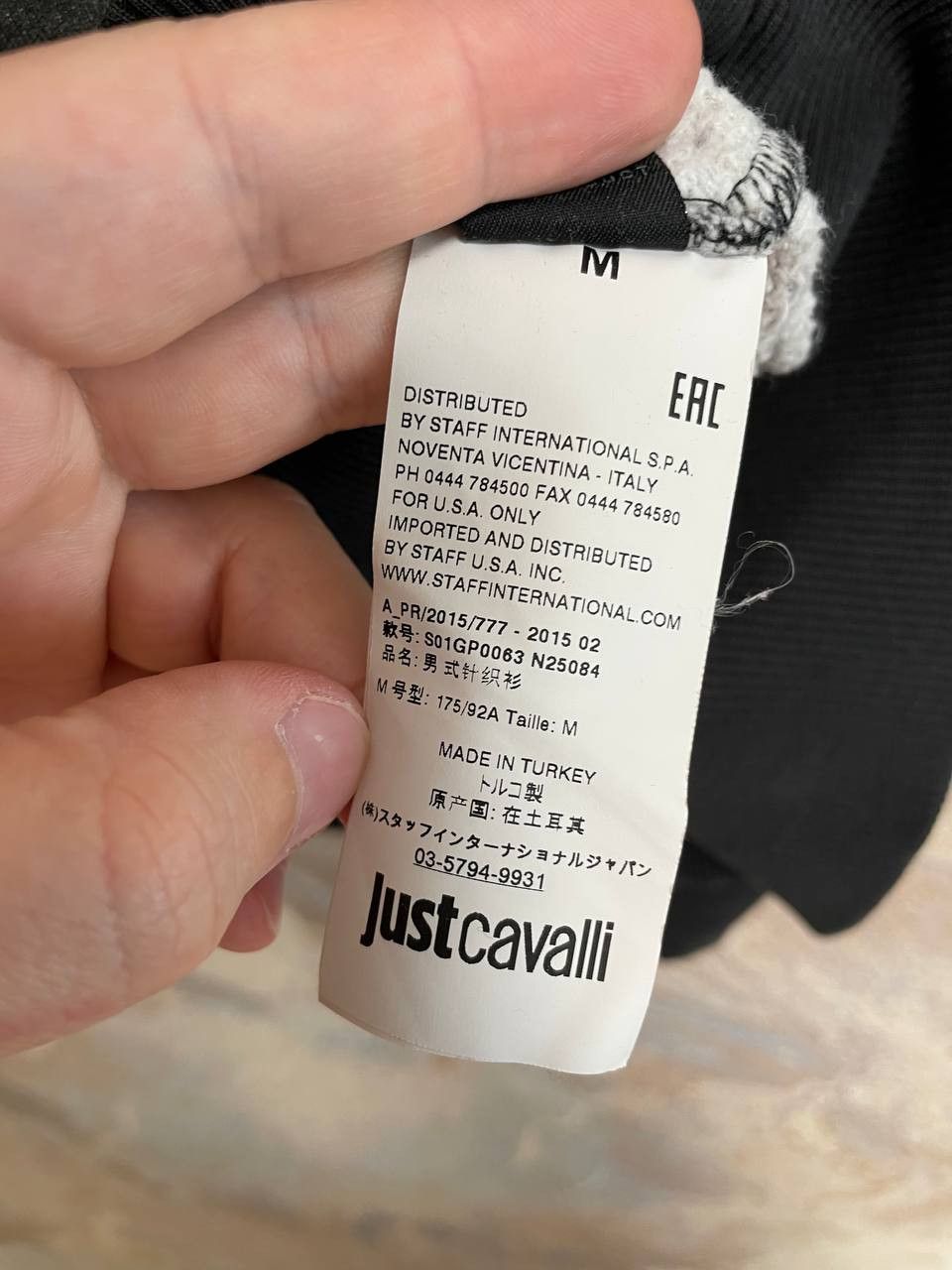 Just Cavalli × Roberto Cavalli Just Cavalli Snakes Print Cotton Sweatshirt size M Size US M / EU 48-50 / 2 - 5 Thumbnail