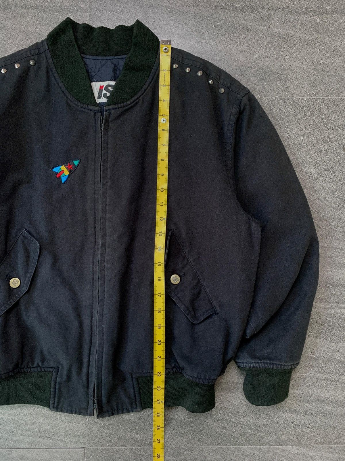 Issey Miyake FREE TAX ! 80s IS Logo Bomber Jacket Size US M / EU 48-50 / 2 - 20 Thumbnail