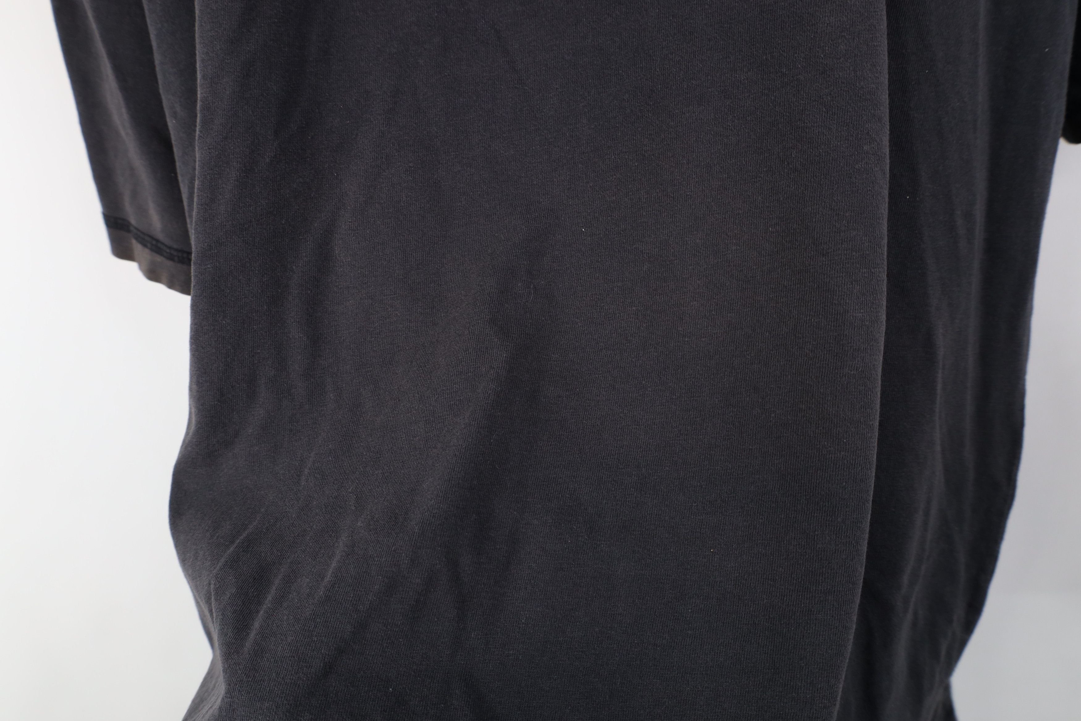 Vintage Vintage 90s Y2K Streetwear Sun Faded Henley T-Shirt Black Size US L / EU 52-54 / 3 - 7 Thumbnail