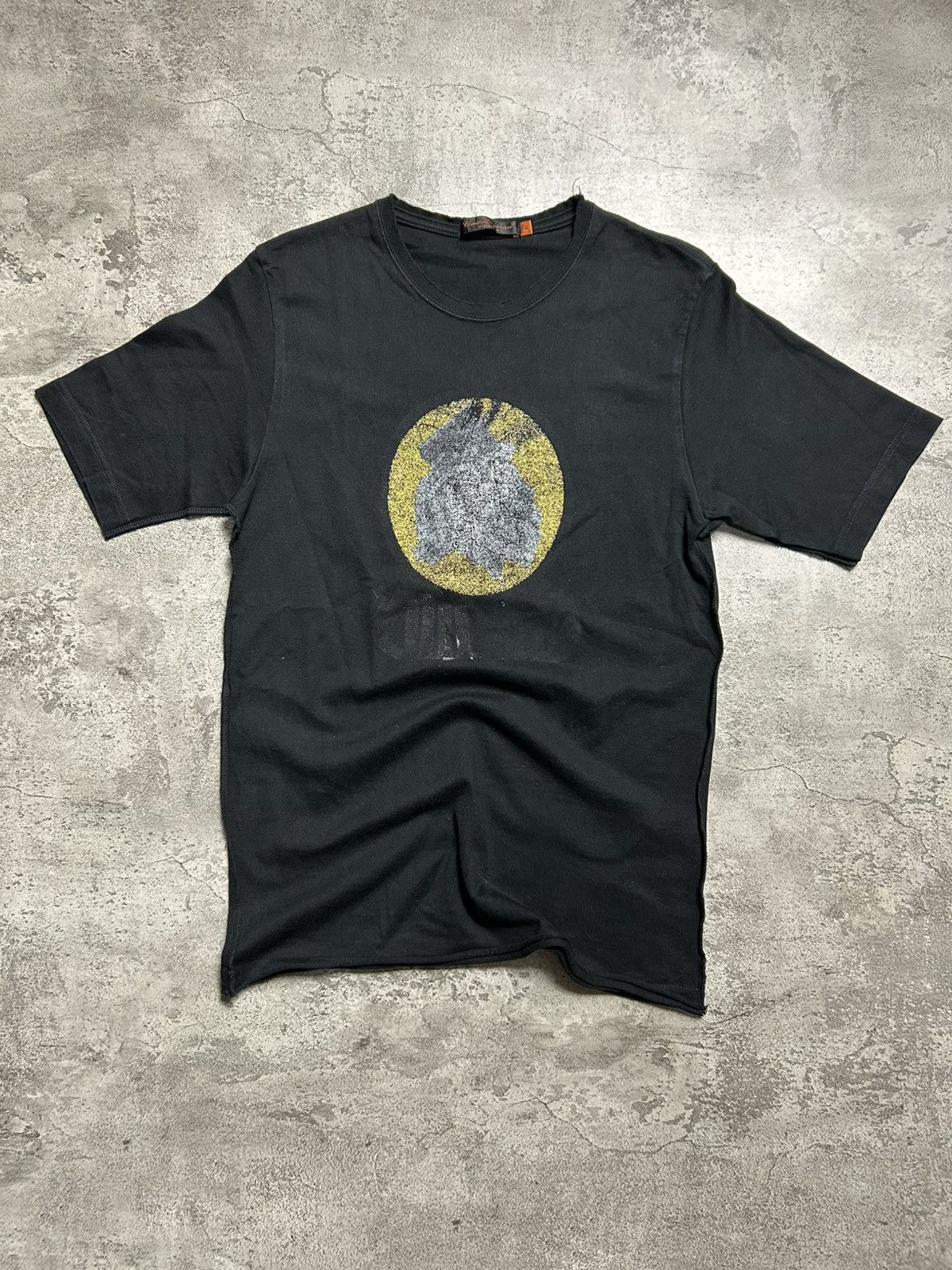 Undercover 2000s Undercover Grapich Black Tee Exposed Seam Size US S / EU 44-46 / 1 - 1 Thumbnail