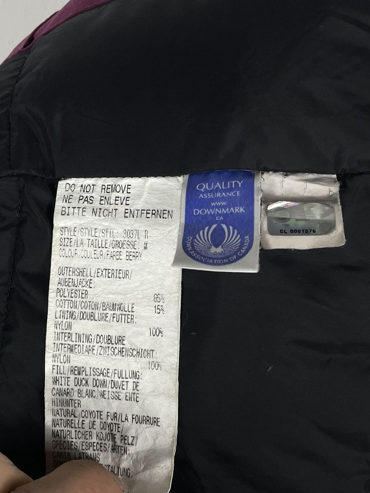 Canada Goose × Vintage Canada Goose Victoria Puffer Jacket Down Winter Outdoor Warm Size M / US 6-8 / IT 42-44 - 11 Thumbnail