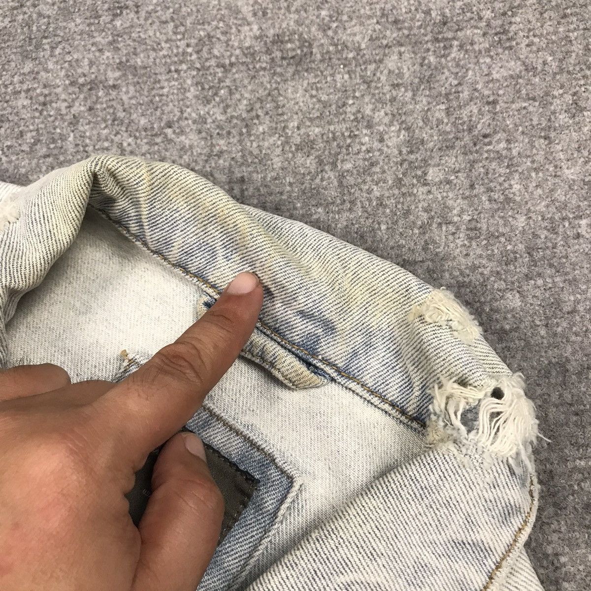 Designer × Zara ZARA MAN DENIM EMBROIDERY DESIGN DISTRESSED JACKET Size US L / EU 52-54 / 3 - 15 Thumbnail