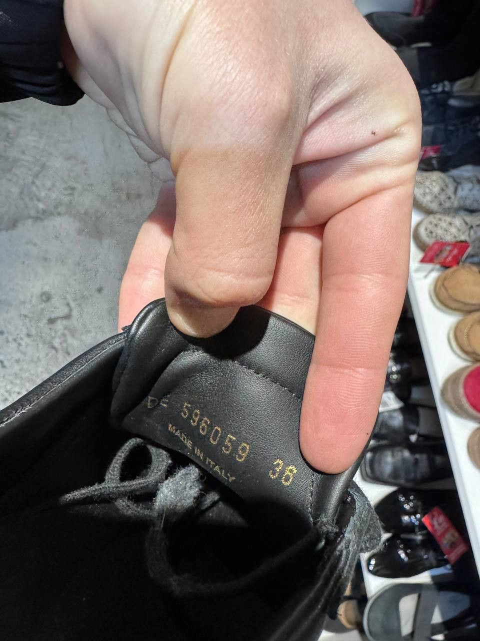 Saint Laurent Paris Saint Laurent Paris Andy Low Leather shoes Size US 6 / IT 36 - 8 Thumbnail