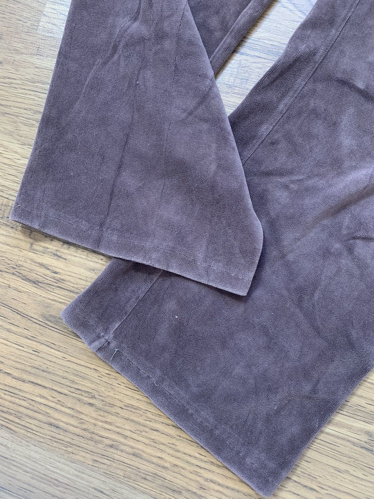 VELOUR VINTAGE JUICY COUTURE BROWN 2000s style SUITS