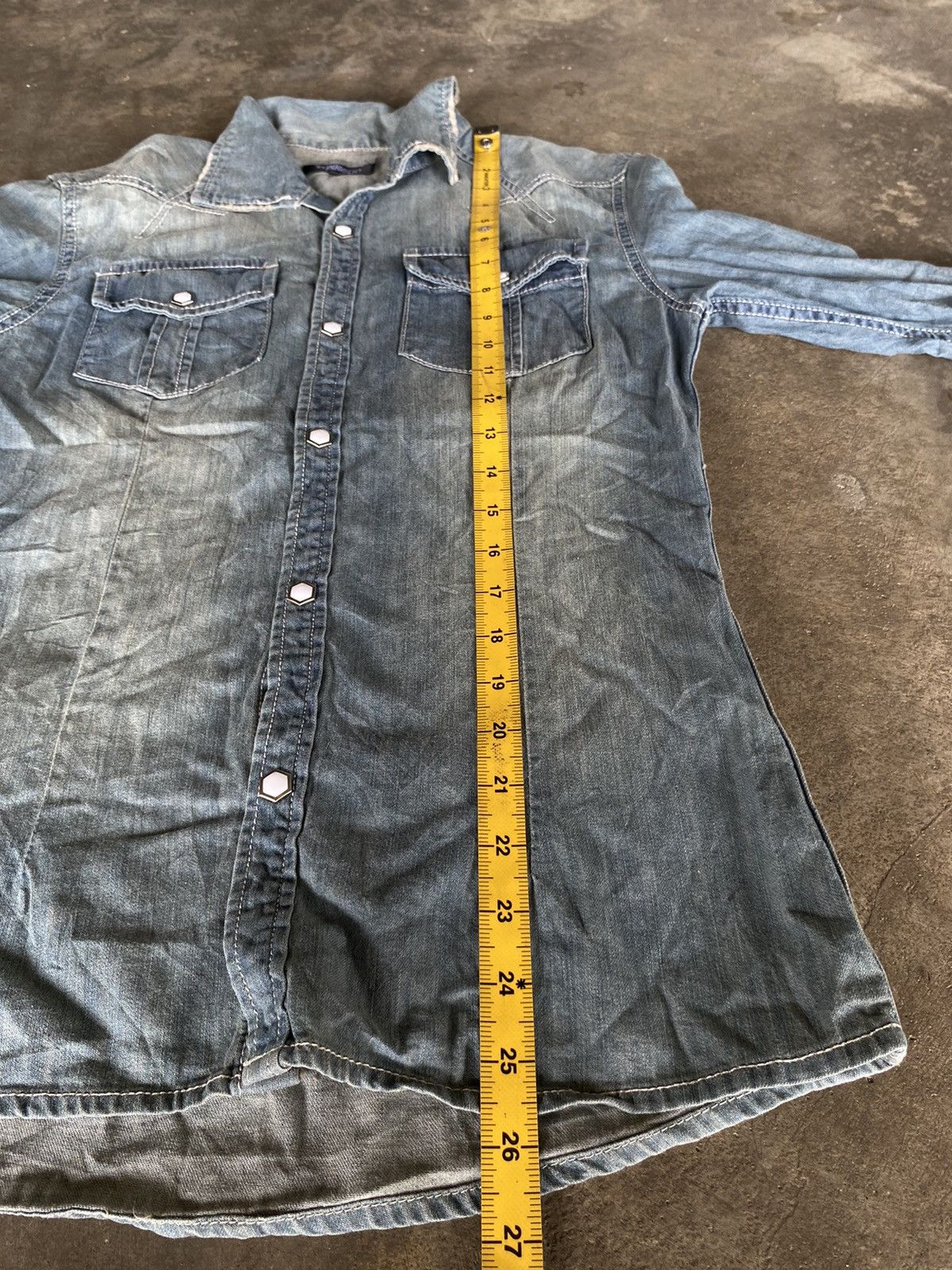 Tornado Mart TORNADO MART DENIM SHIRT Size US M / EU 48-50 / 2 - 9 Thumbnail