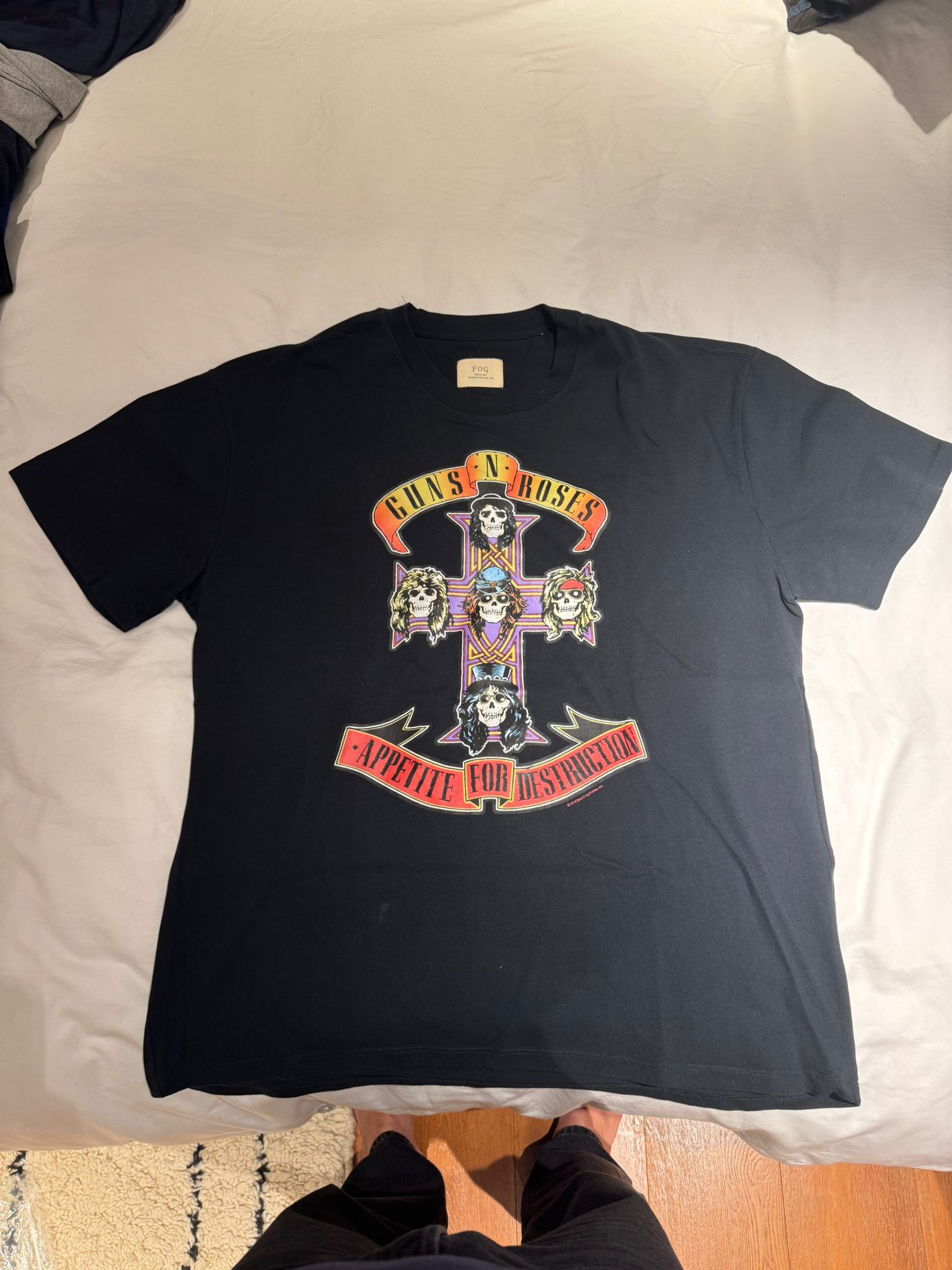 FEAR OF GOD - FOG Guns tee Sサイズ FOG Fear of God Essentials Guns n Roses Tee Size XL Extra