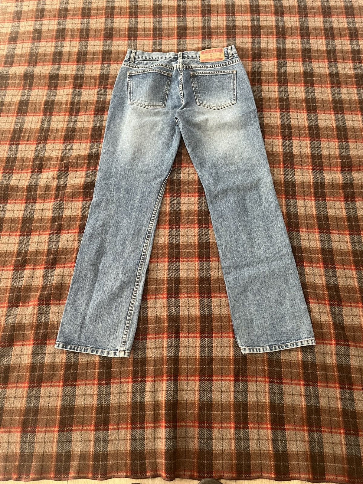 Fossil × Vintage × Von Dutch Vintage Y2K 2000’s Studded flare Fossil denim pants Size 31" - 7 Thumbnail