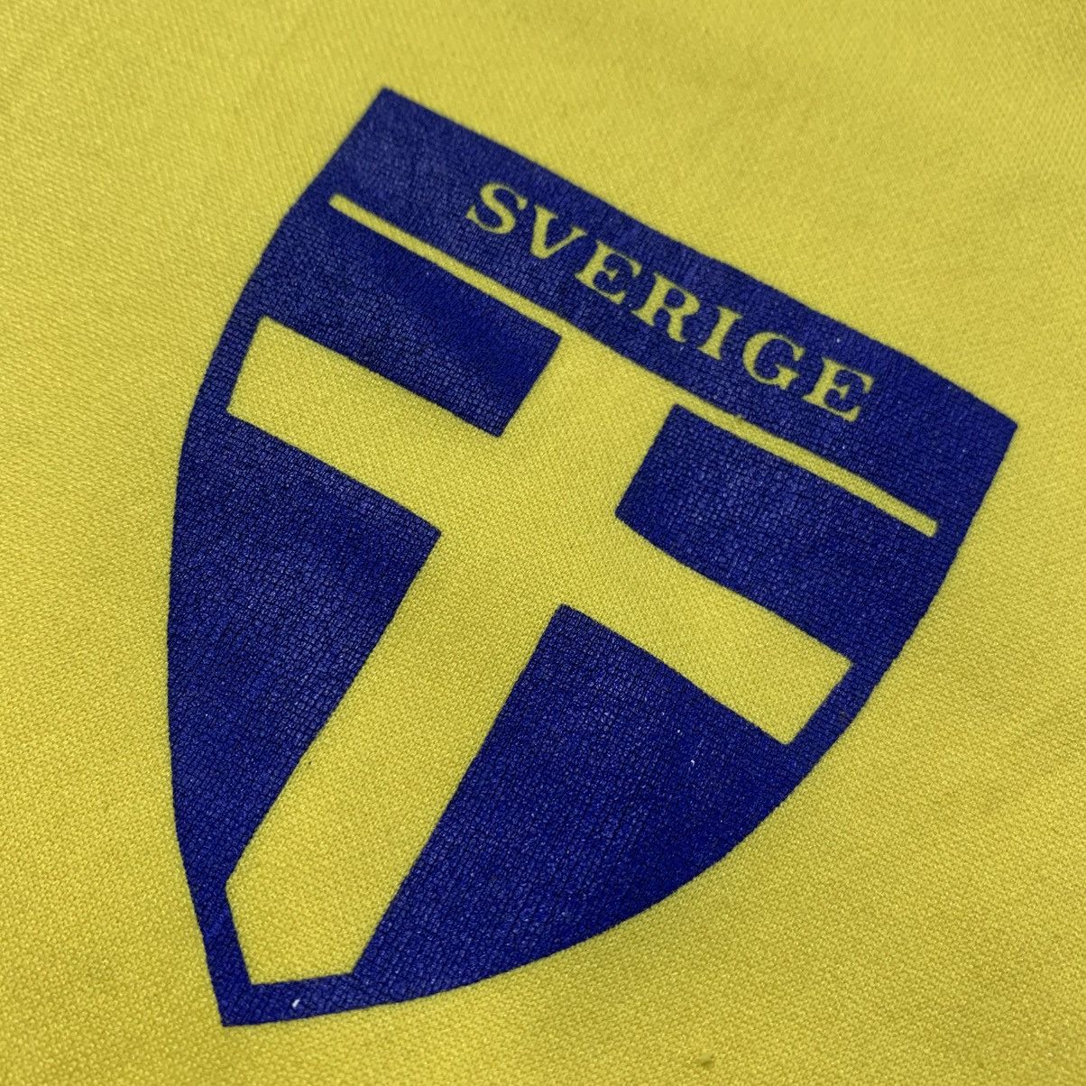 Adidas 90s Vintage Sverige Jersey Football By Adidas Sweeden Size US S / EU 44-46 / 1 - 5 Thumbnail