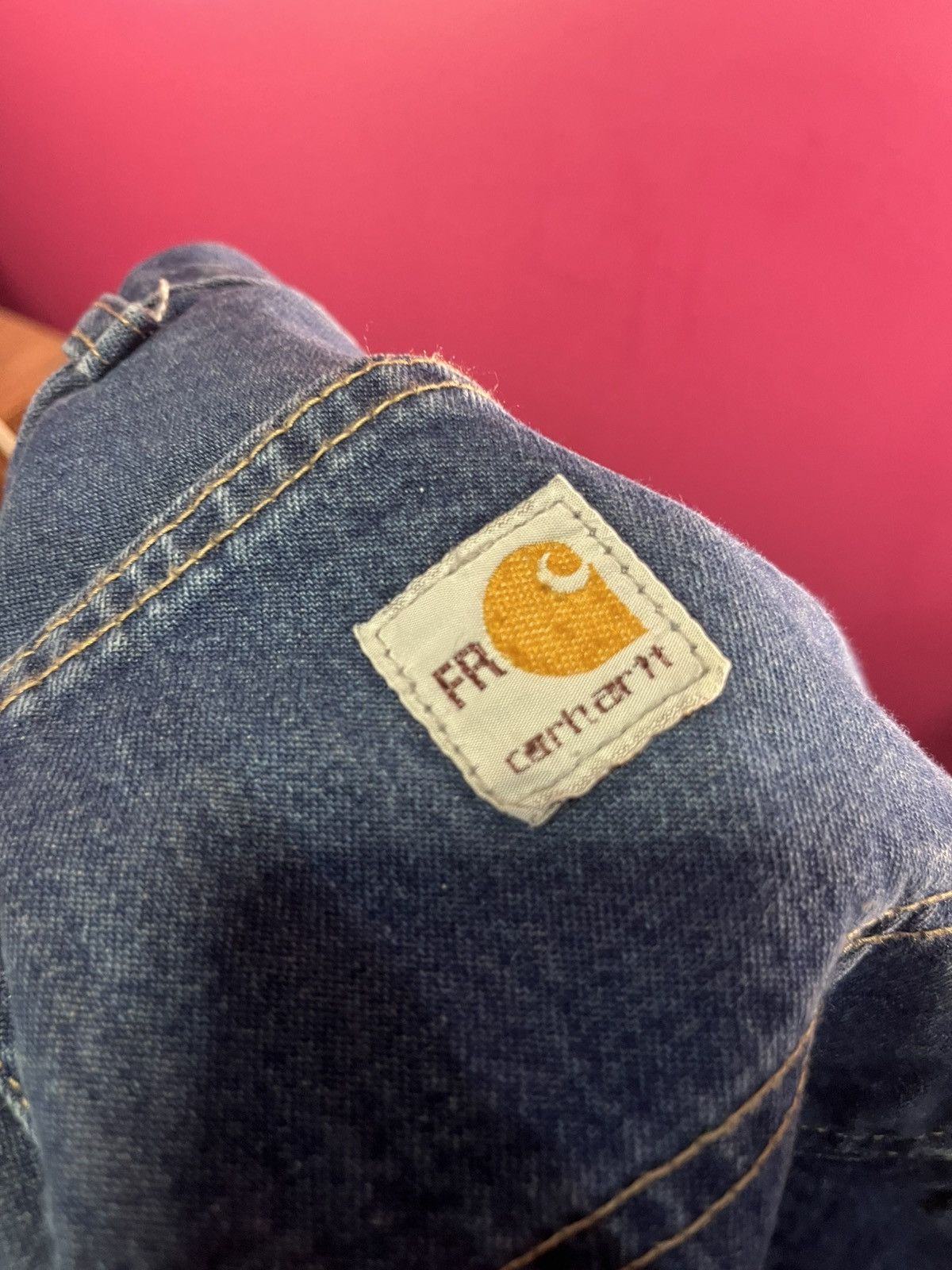 Carhartt × Vintage Carhartt fire resistant jeans Size US 36 / EU 52 - 8 Thumbnail