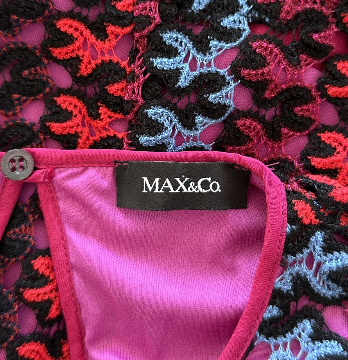 MAX&Co. × Max Mara Max & Co by Max Mara Top Blouse Jacket Women's Size XL Size XL / US 12-14 / IT 48-50 - 3 Thumbnail