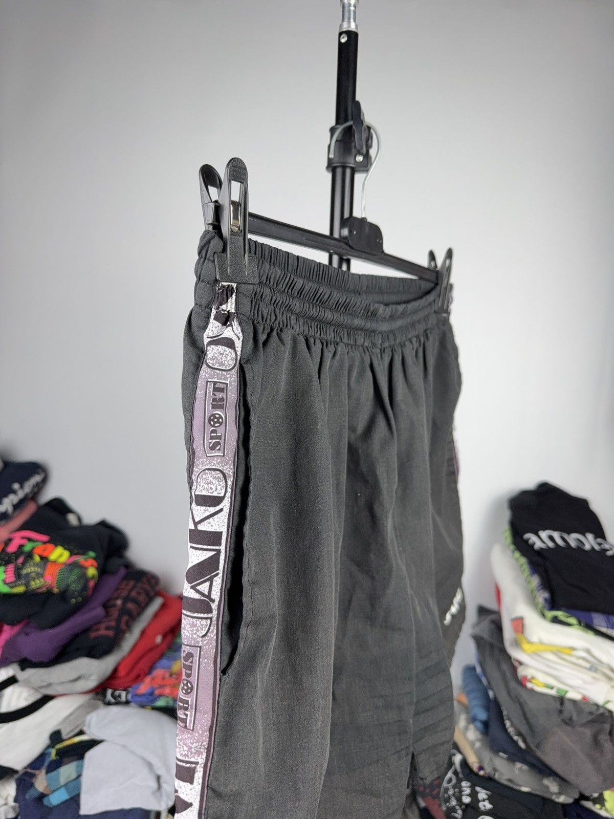 Vintage 90s Retro JAKO Sport Logo Tape Soccer Training Shorts S-M sz Size US 33 - 4 Thumbnail