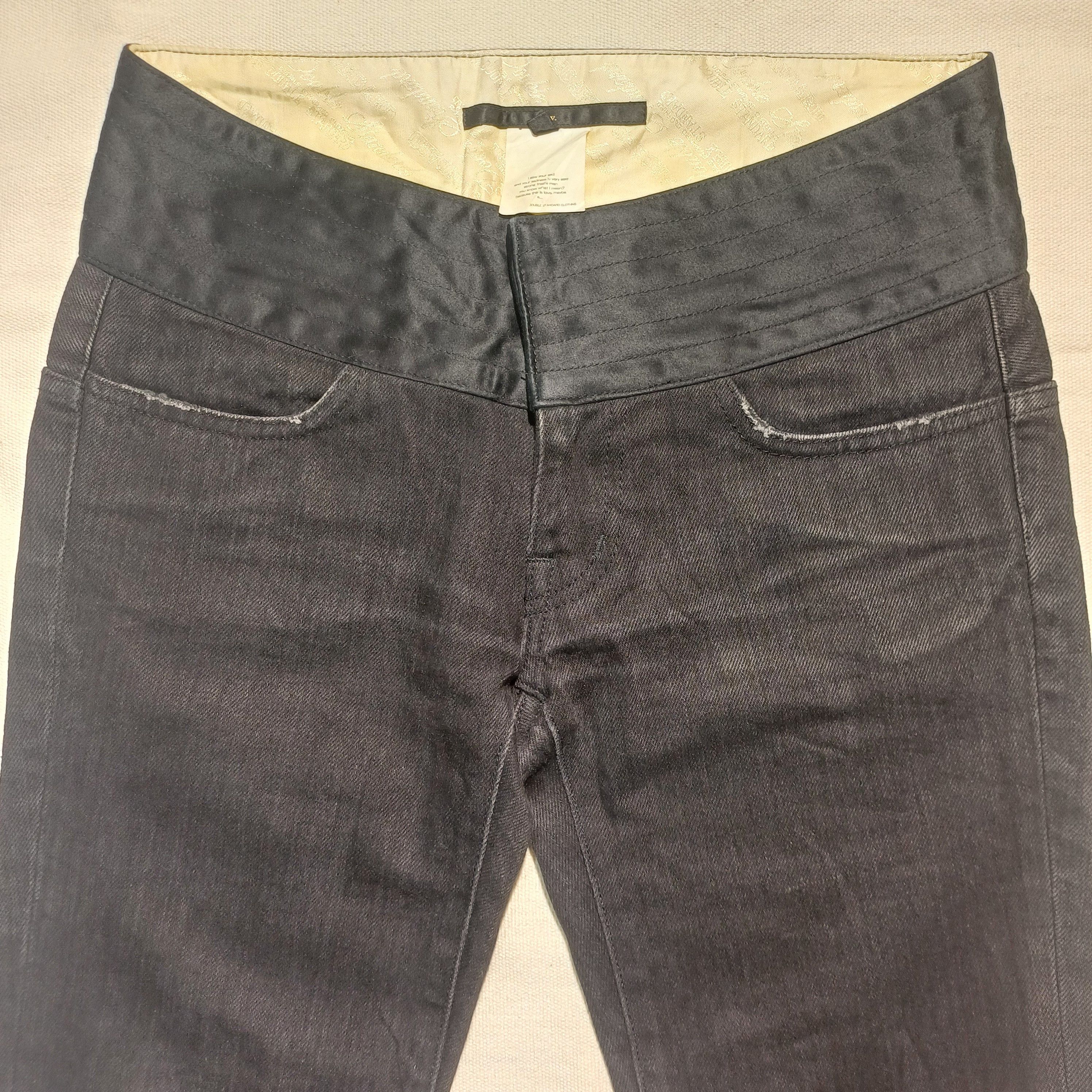 Standard Cloth Woman Black Jeans Slim Fit SOV Double Standart Clothing Size 30" / US 8 / IT 44 - 2 Thumbnail
