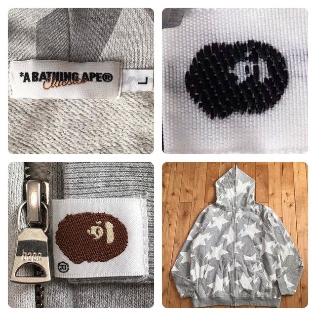 Bape BAPE Sta Full Zip Hoodie a bathing ape star NIGO BAPESTA Size US L / EU 52-54 / 3 - 6 Thumbnail