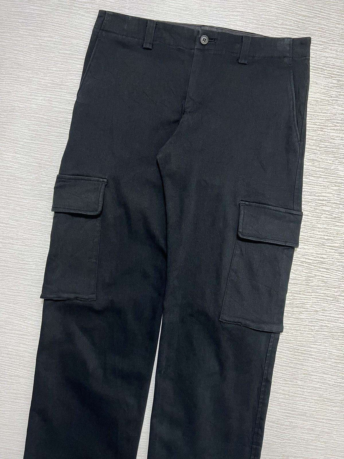 Issey Miyake Issey Miyake White Label - Stretchable Cargo Pants Size 28" / US 6 / IT 42 - 3 Thumbnail