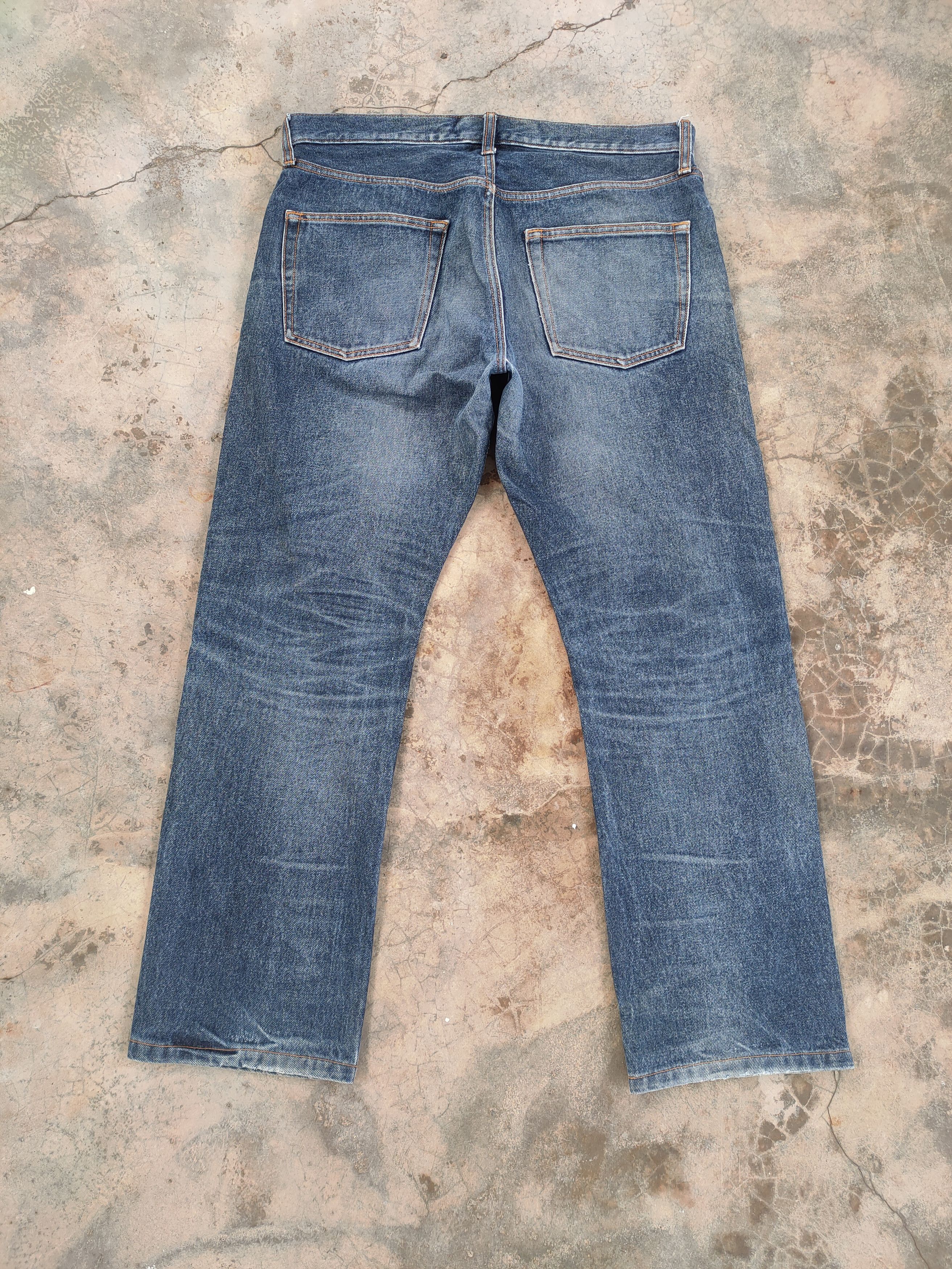 Japanese Brand × Jean × Vintage W36 VINTAGE JAPANESE FADED DISTRESSED JEANS PANTS Size US 36 / EU 52 - 6 Thumbnail