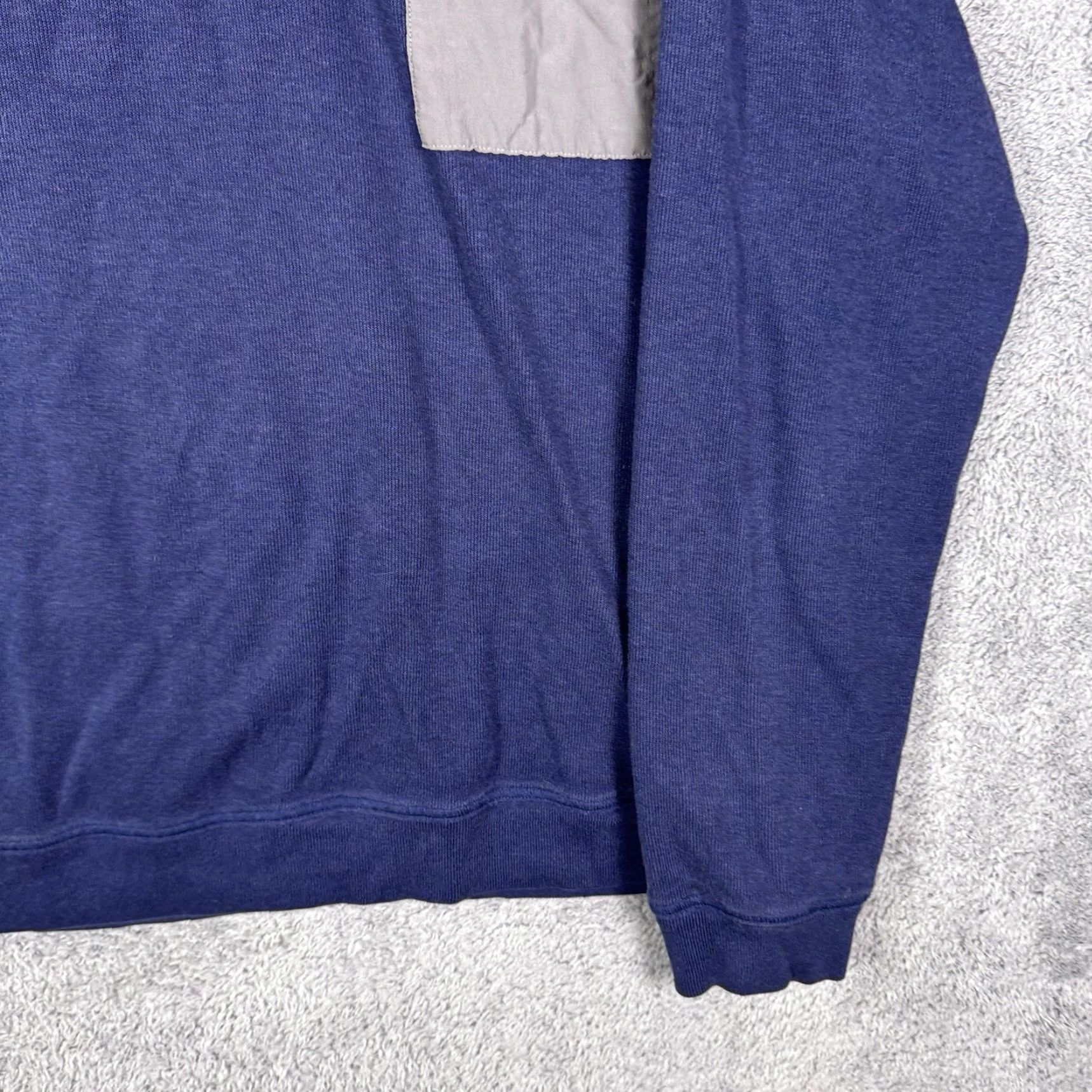Vintage VINTAGE L.L. Bean Jacket Mens L Reg 501146 Snap-T Knit Softshell Trim Gorpcore Blue Size US L / EU 52-54 / 3 - 3 Thumbnail