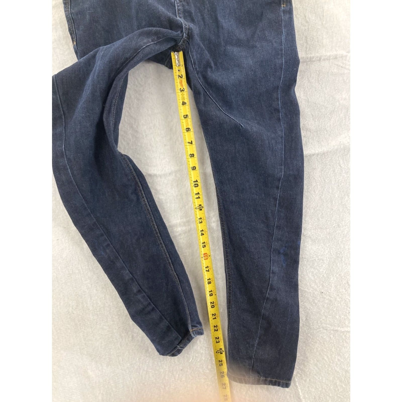 Vintage William Rast Jeans Blue Slouch Skinny Fit Men’s 29x34 Dark Denim Size US 29 - 5 Thumbnail