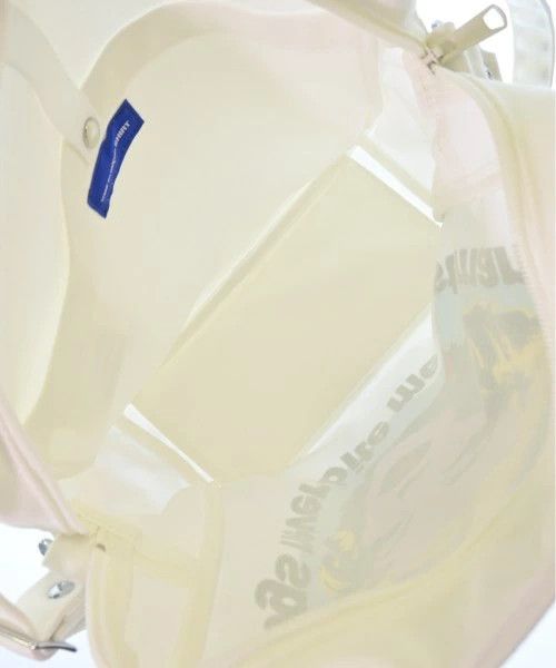 Comme des Garcons SHIRT Tote Bag Photo Print Shoulder Bag Polyester Zipper White Size ONE SIZE - 3 Thumbnail