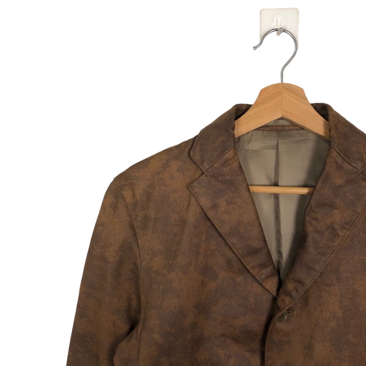 Japanese Brand VINTAGE MOLESKIN JACKET DOUBLE BREAST MEN’S MELROSE Size US M / EU 48-50 / 2 - 6 Thumbnail