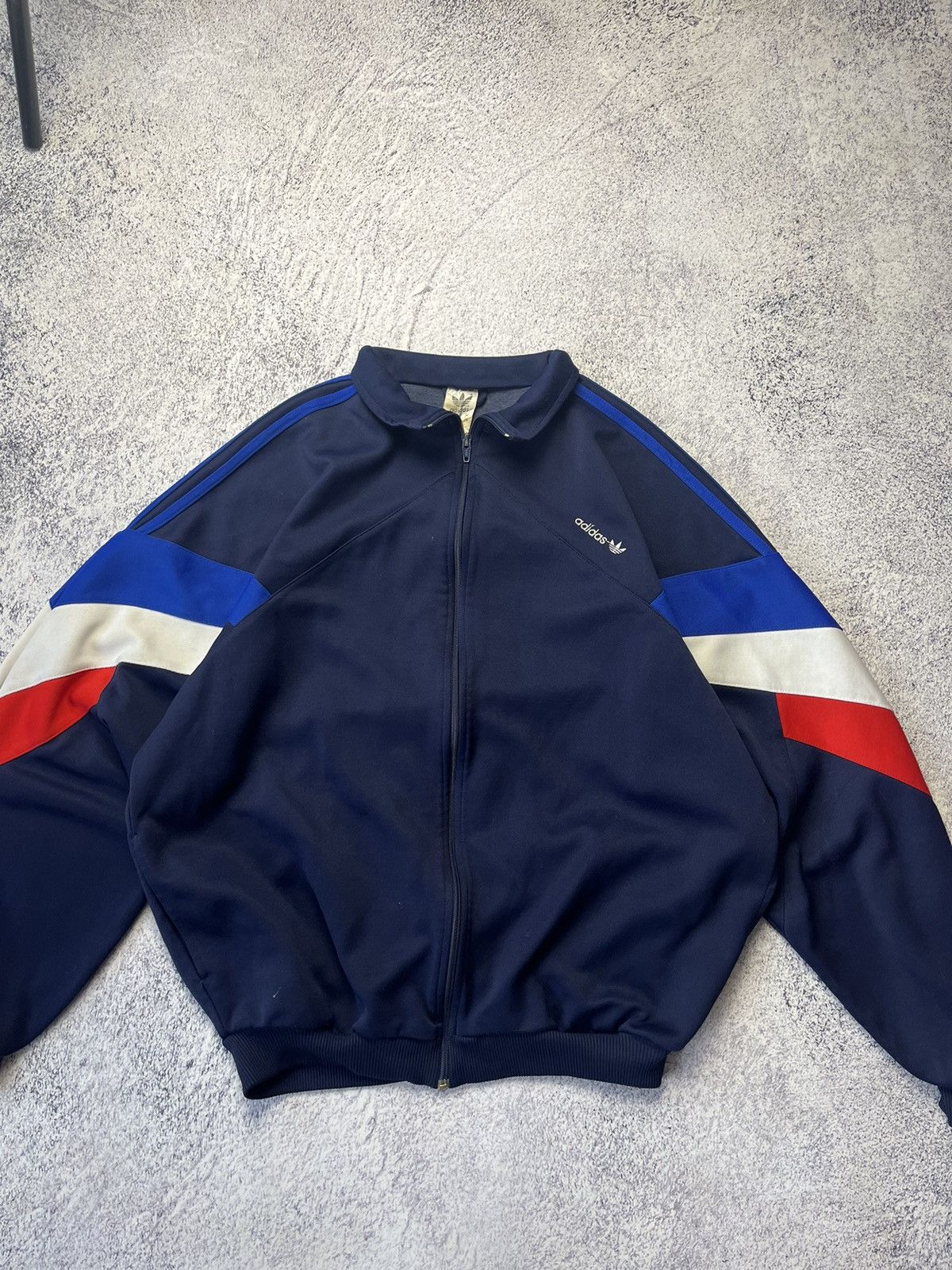 Adidas Vintage Adidas Track Jacket Made in Malaysia 90s Y2K Size US L / EU 52-54 / 3 - 5 Thumbnail