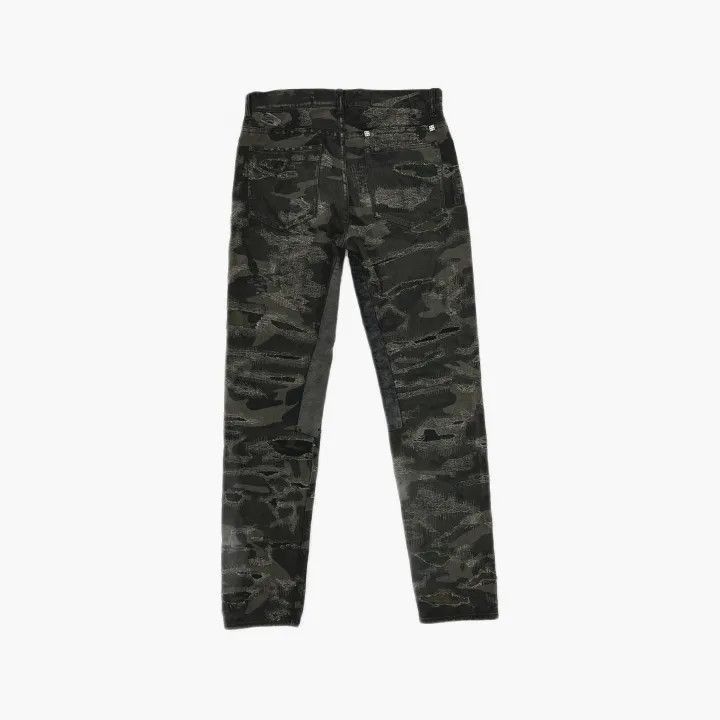 Givenchy Givenchy Givenchy Camouflage Boro Distressed Jeans -2507 Size US 32 / EU 48 - 3 Thumbnail
