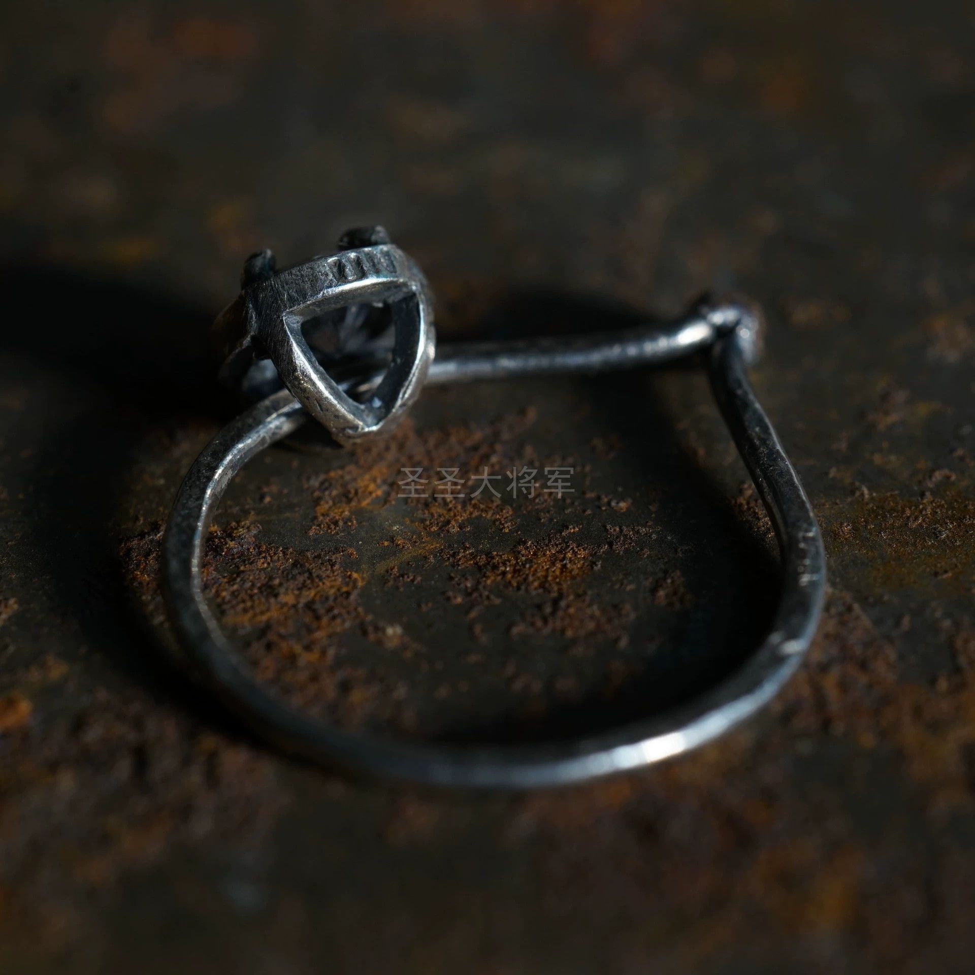 DETAJ Detaj Zircon Seed Vintage Sterling Silver Ring Size ONE SIZE - 3 Thumbnail