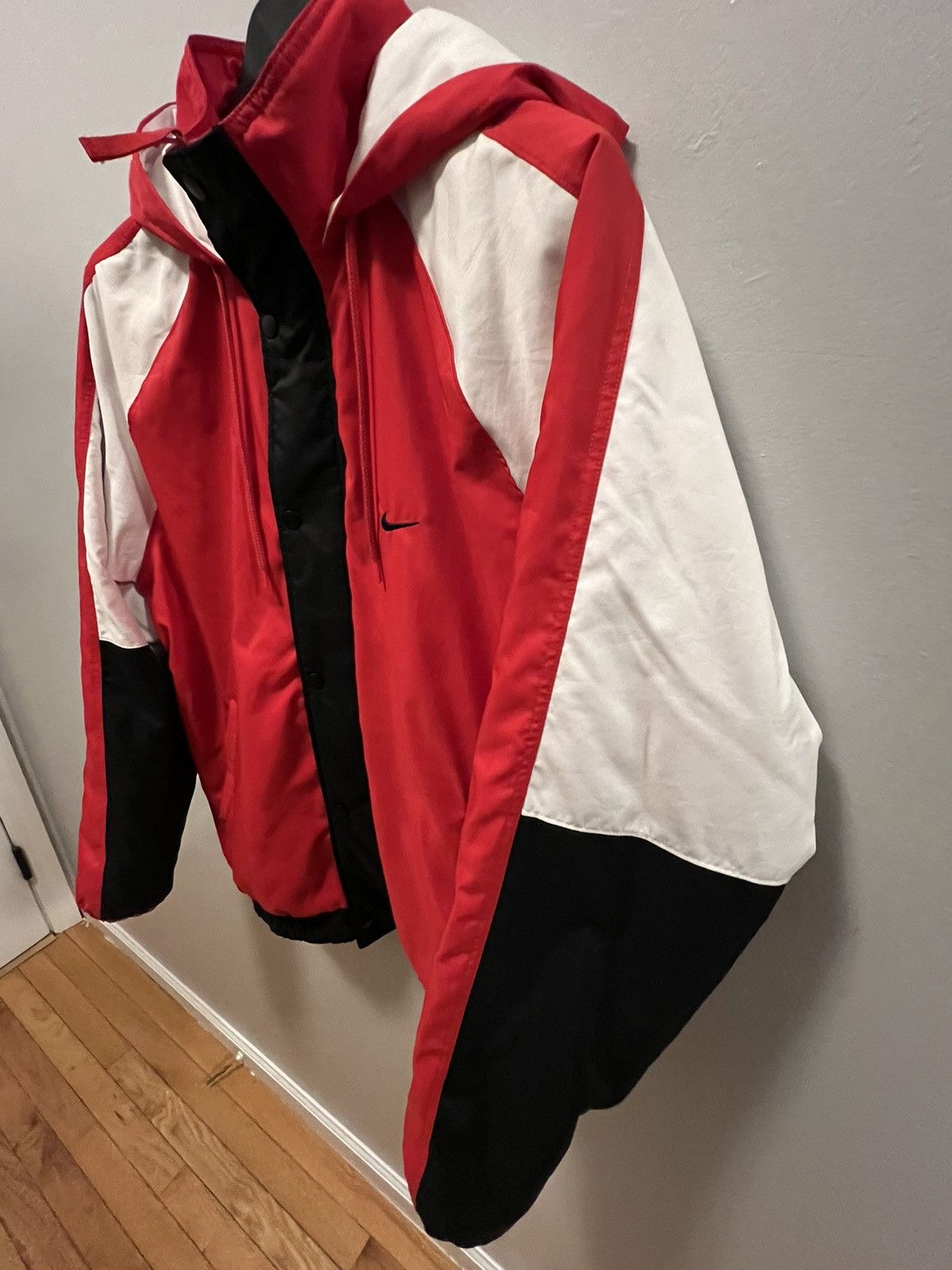 Nike × Vintage Nike DNA Basketball Jacket University Red Size US XL / EU 56 / 4 - 2 Thumbnail