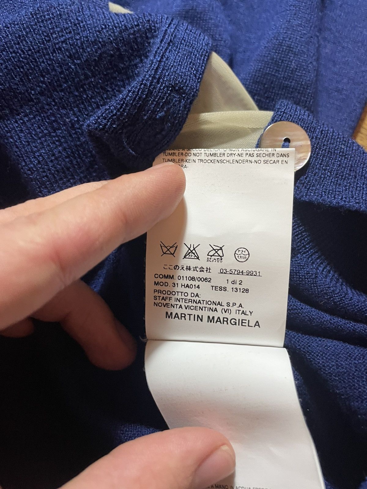 Maison Margiela Martin Margiela trompe l’oeil cardigan FW2006 Size M / US 6-8 / IT 42-44 - 5 Thumbnail