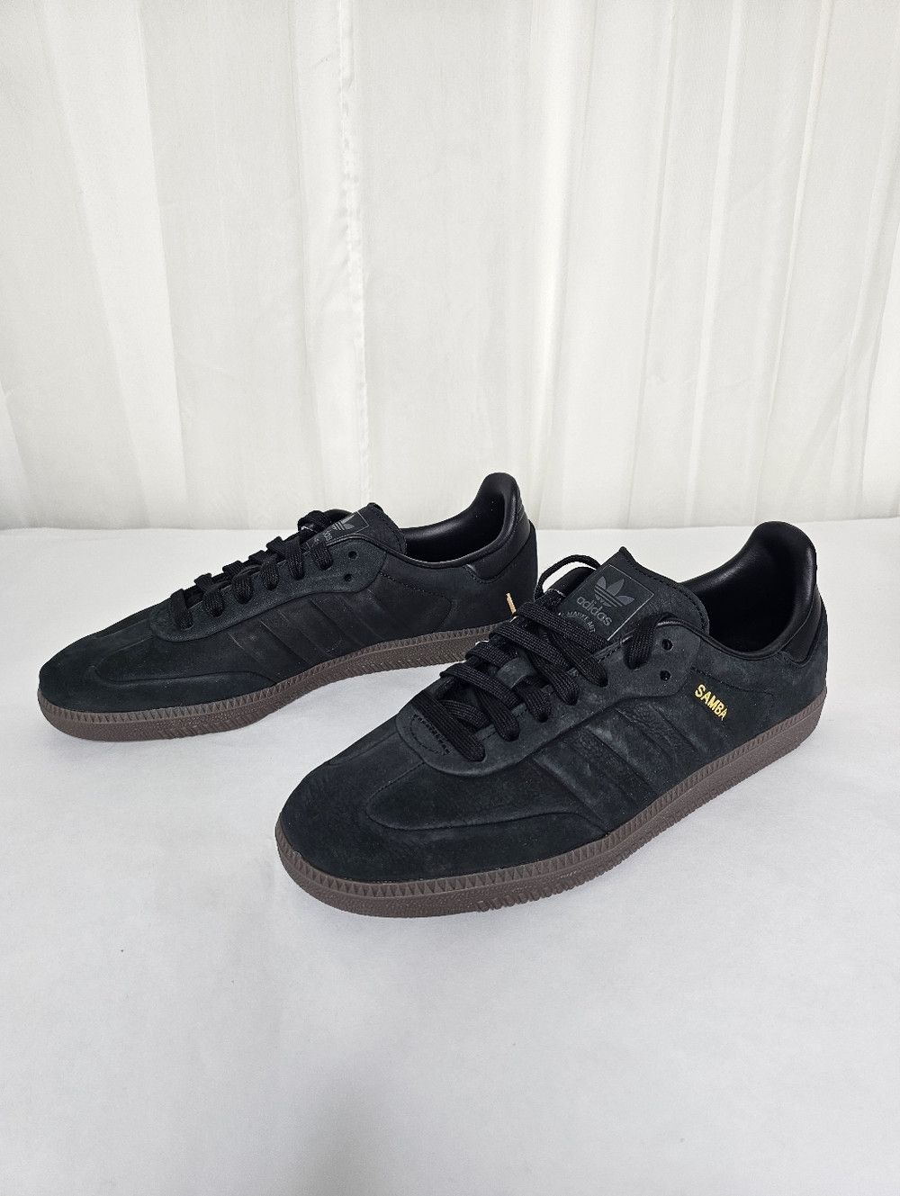 Adidas adidas Originals Samba OG Core Black Gum Sole Sneaker Iconic Size US 8 / EU 41 - 3 Thumbnail