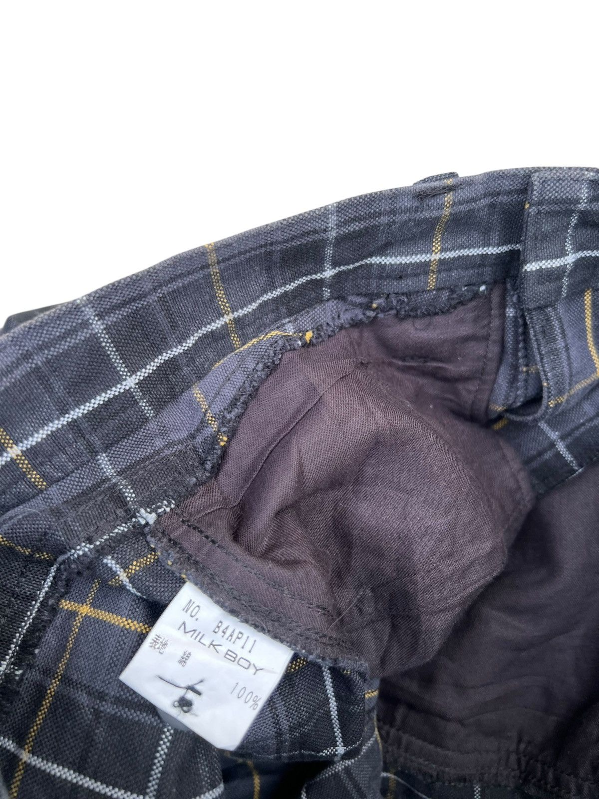 Beauty Beast Vintage Milk Boy Japan Tartan Cargo Trouser Pant Size US 30 / EU 46 - 19 Thumbnail